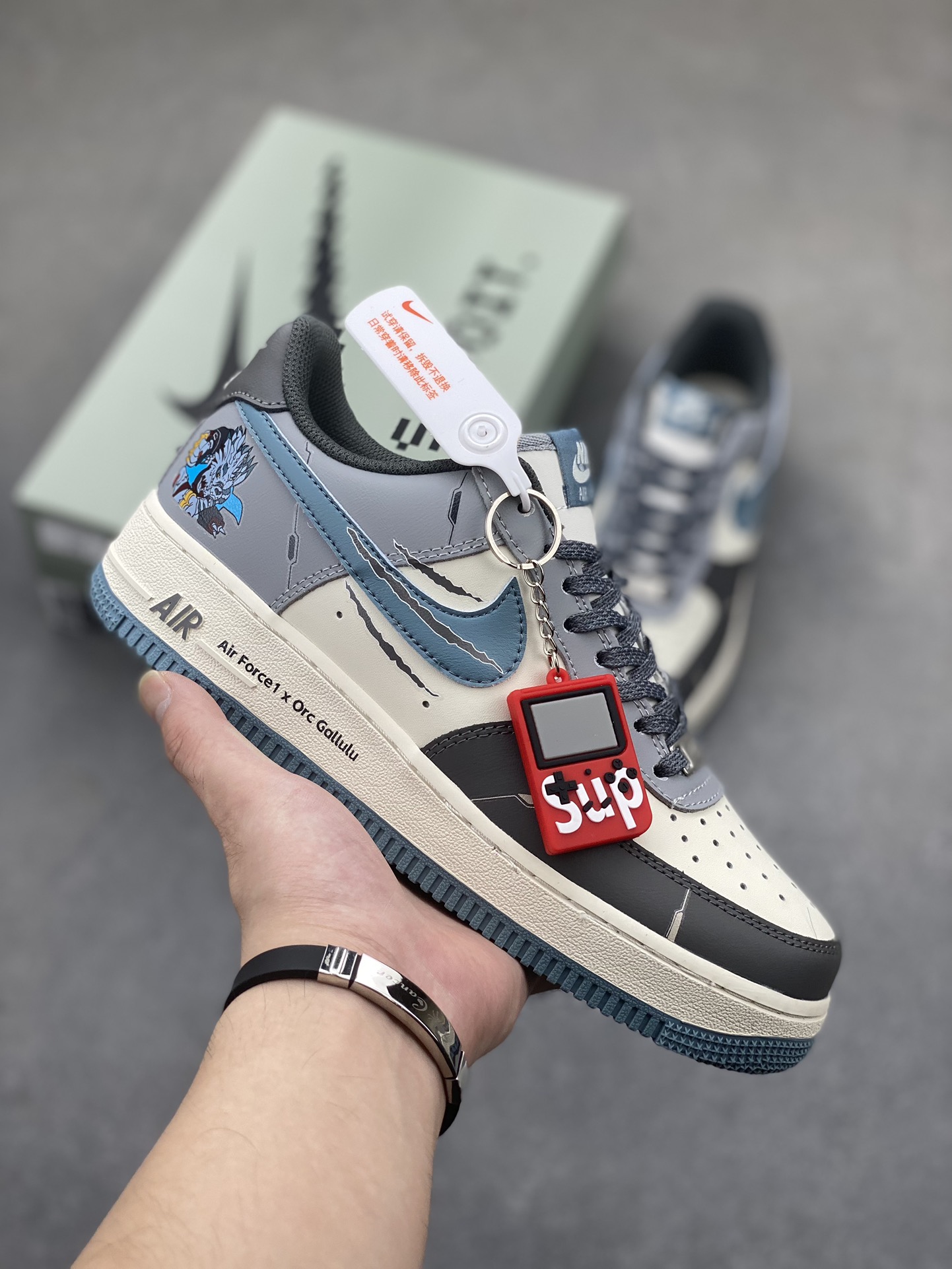Nike Air Force 1 '07 Low Galuru Orc Digimon Sneakers CJ0304-310 2 i1725136258 9310 8