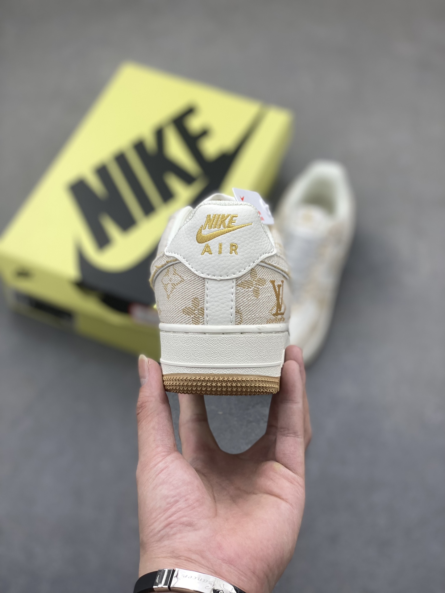Nike Air Force 1 '07 Low Louis Vuitton Collab Casual Sneakers 5 i1725136447 6424 0