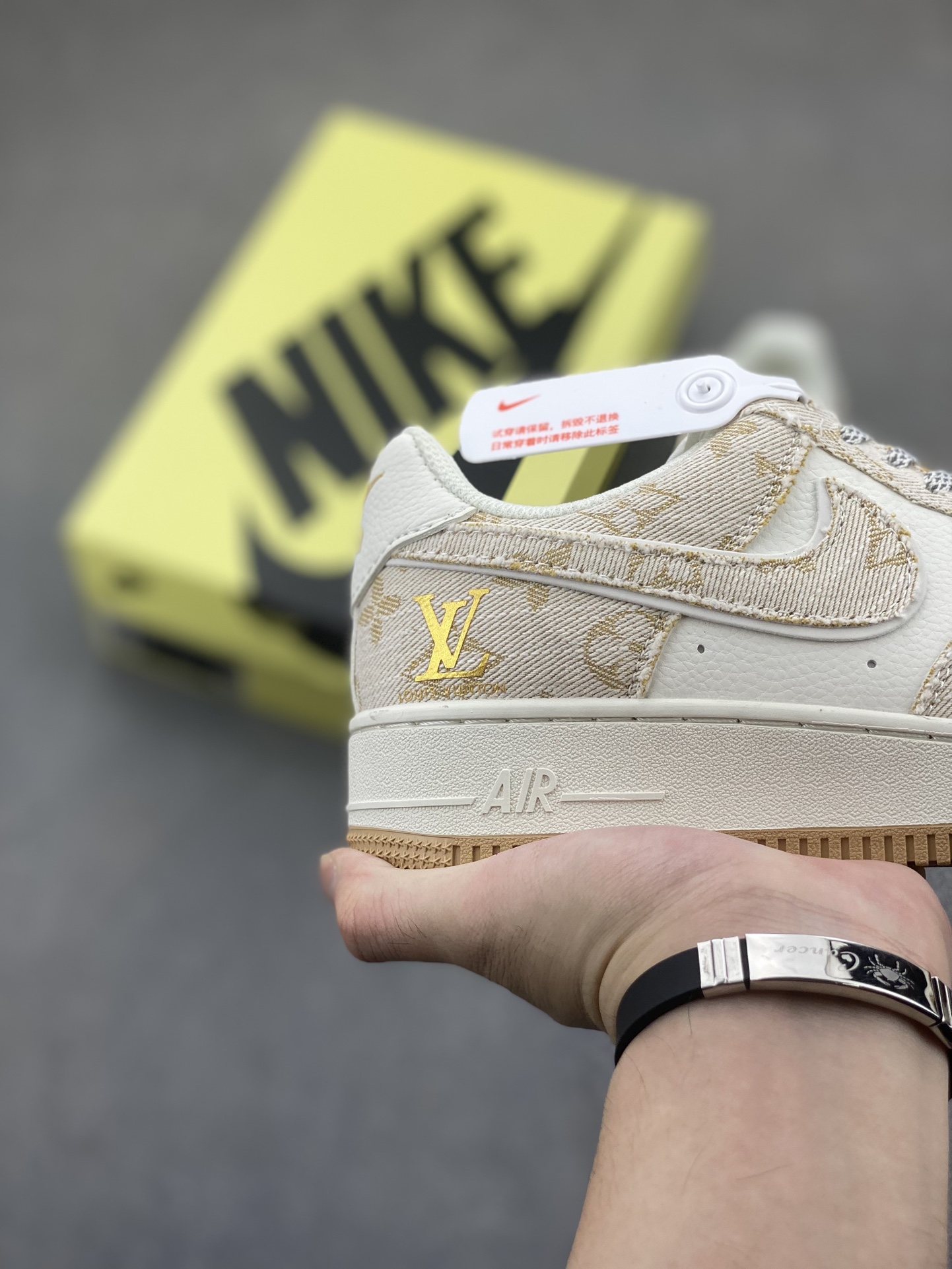 Nike Air Force 1 '07 Low Louis Vuitton Collab Casual Sneakers 6 i1725136447 8258 0