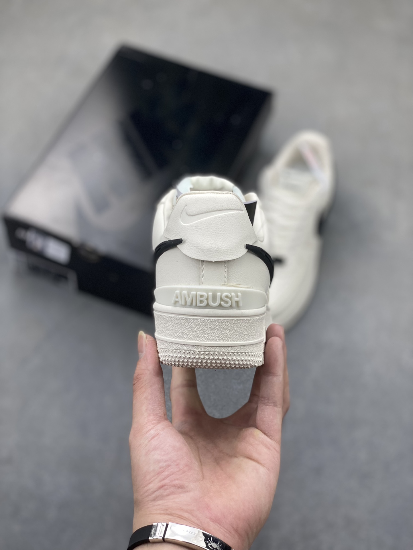 Ambush x Nike Air Force 1 Low Sneakers Cream White/Black DV3464-002 5 i1725137045 1851 7