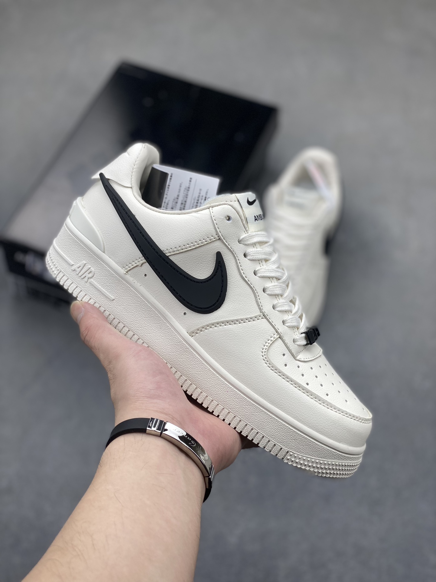 Ambush x Nike Air Force 1 Low Sneakers Cream White/Black DV3464-002 2 i1725137045 712 3