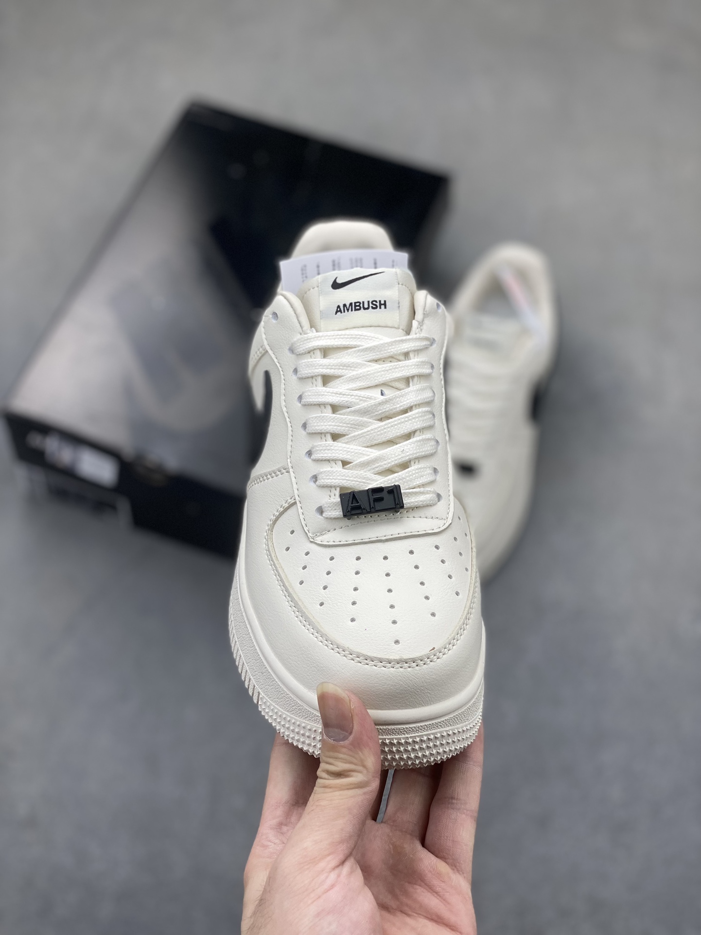 Ambush x Nike Air Force 1 Low Sneakers Cream White/Black DV3464-002 3 i1725137045 9738 2