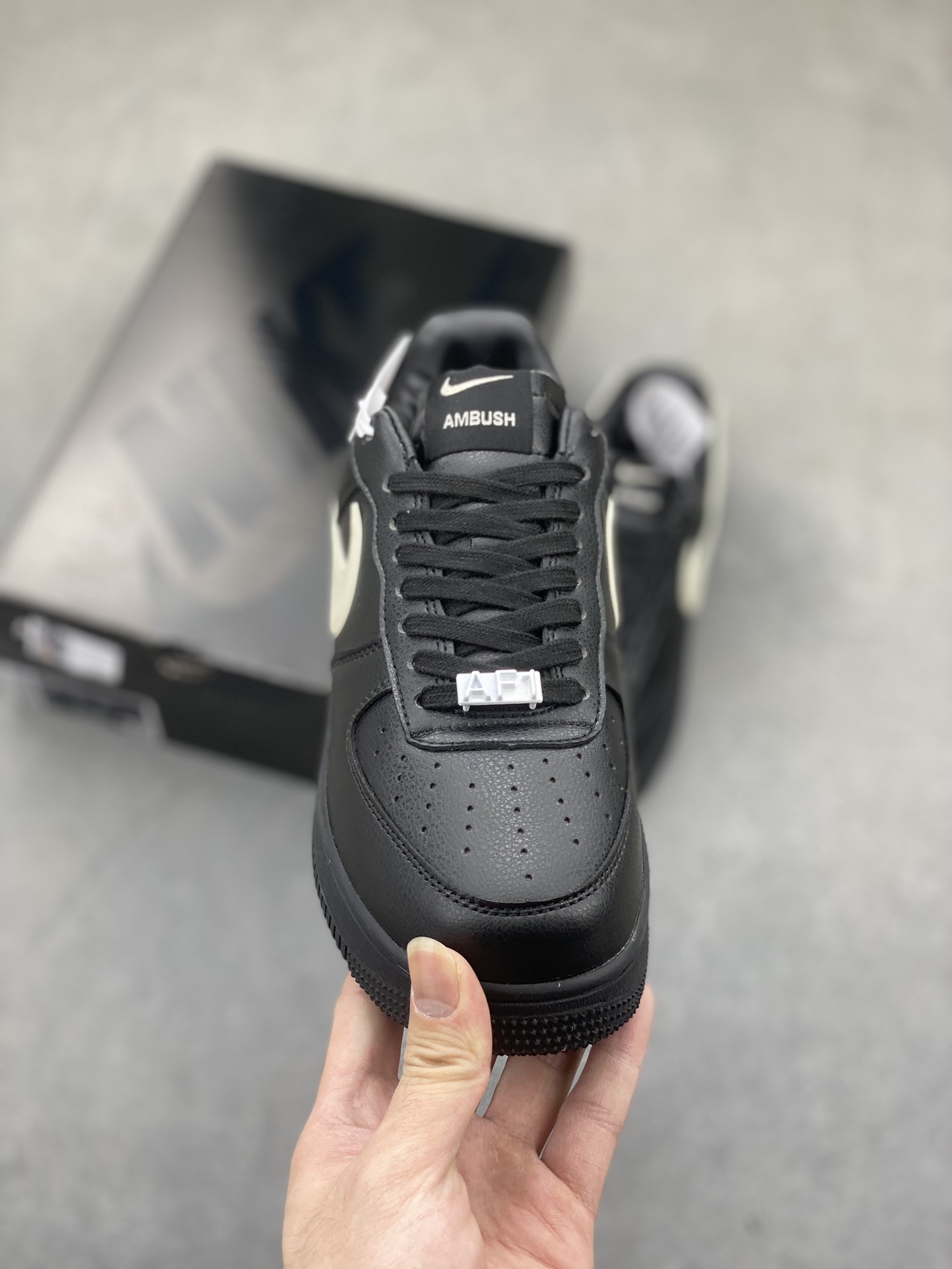 Nike x Ambush Air Force 1 Low Black Phantom Sneakers Leather Shoes 3 i1725137108 9042 3