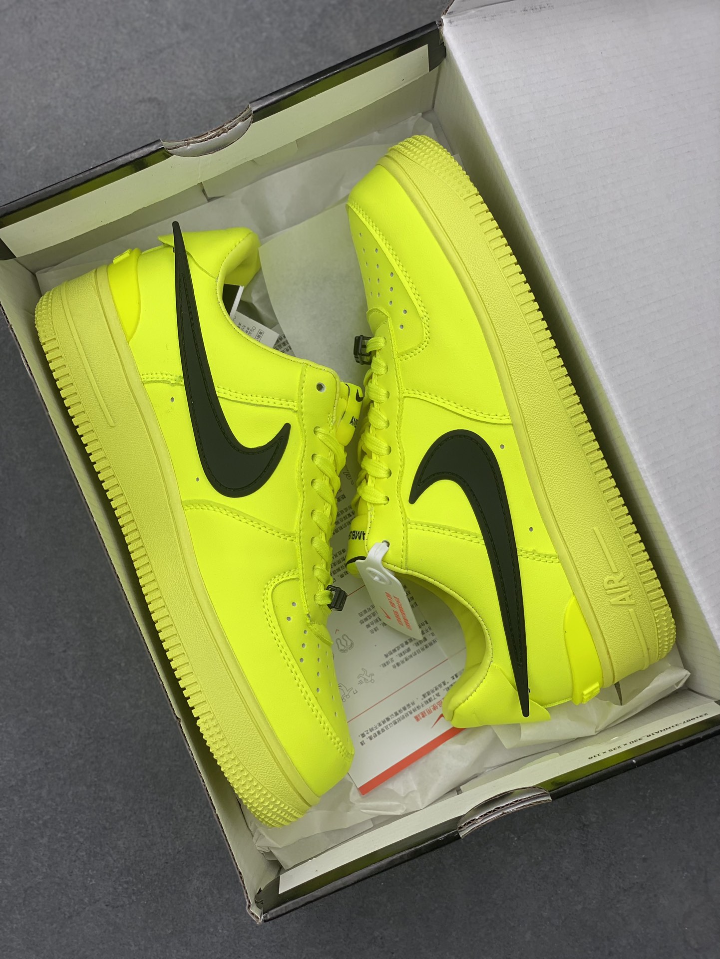 Ambush x Nike Air Force 1 Low DV3464-019 Leather Sneakers - Volt Black 10 i1725137139 141 1