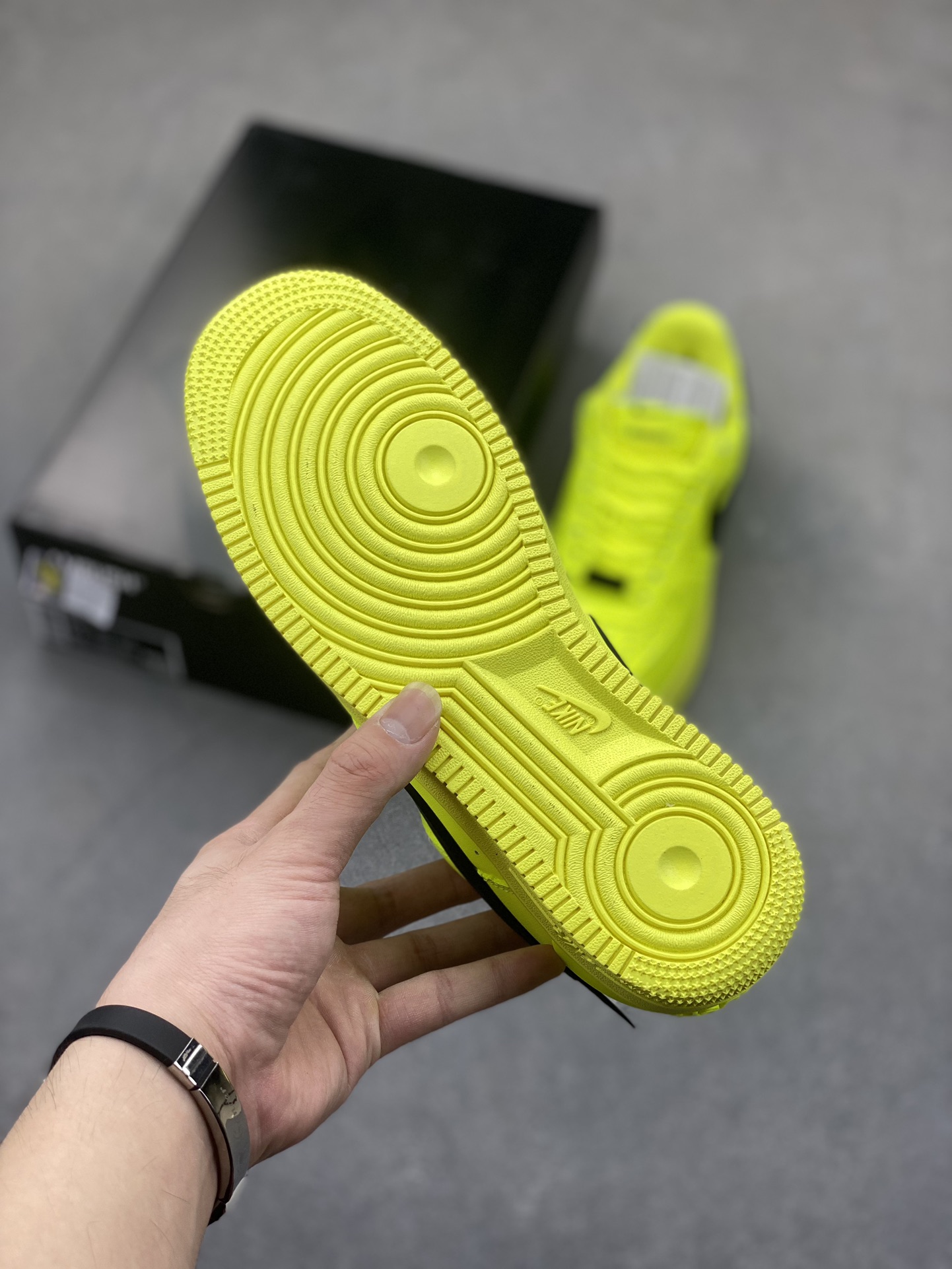 Ambush x Nike Air Force 1 Low DV3464-019 Leather Sneakers - Volt Black 7 i1725137139 2545 8