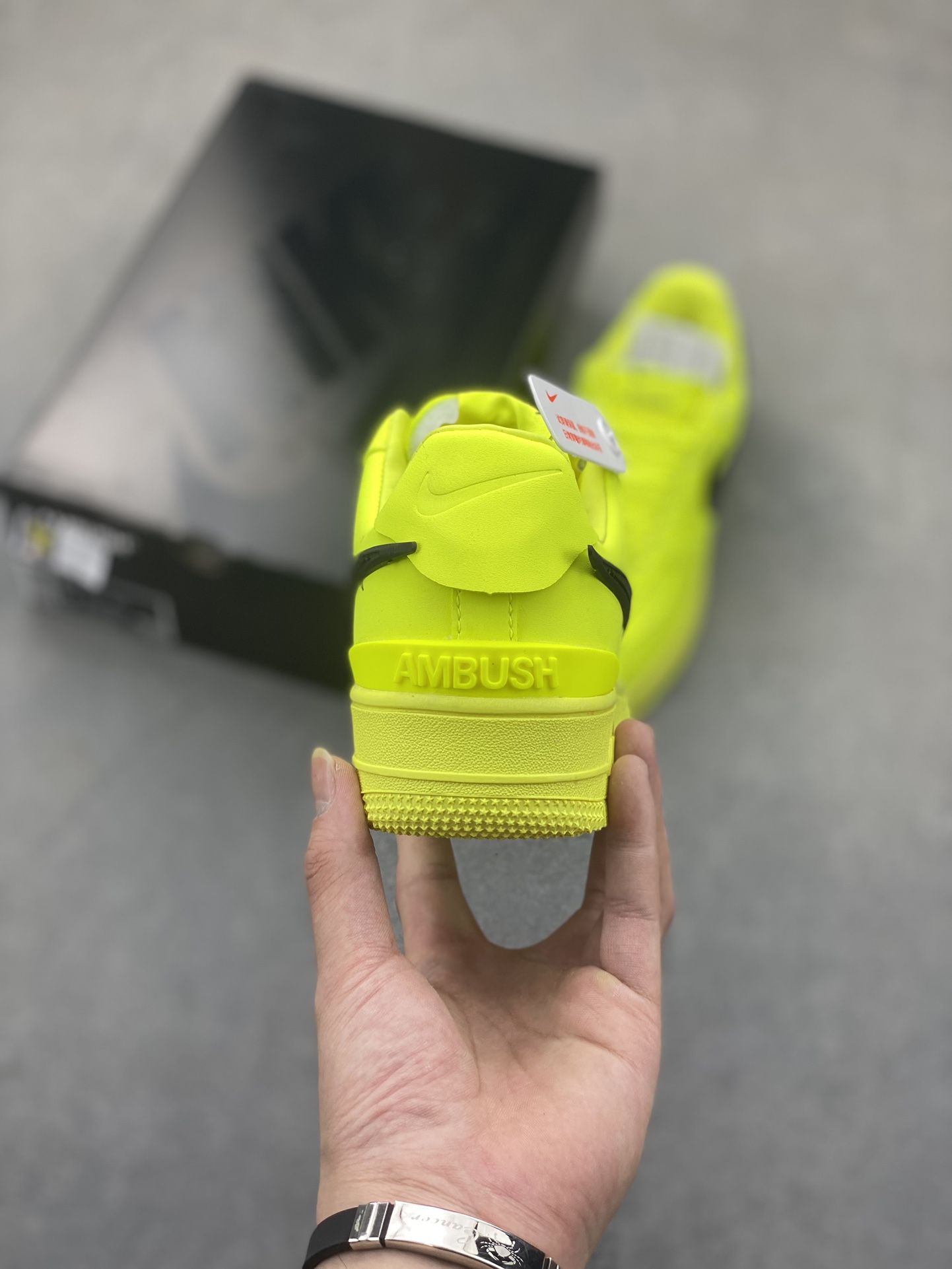 Ambush x Nike Air Force 1 Low DV3464-019 Leather Sneakers - Volt Black 5 i1725137139 4250 4