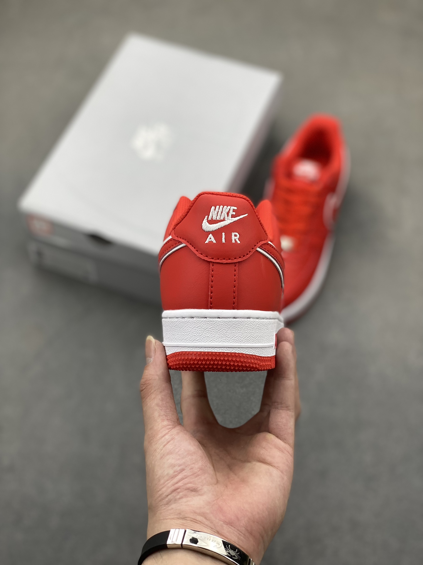Nike Air Force 1 '07 Low Red/White Cushion Casual Sneakers DV0788-600 5 i1725223165 335 0