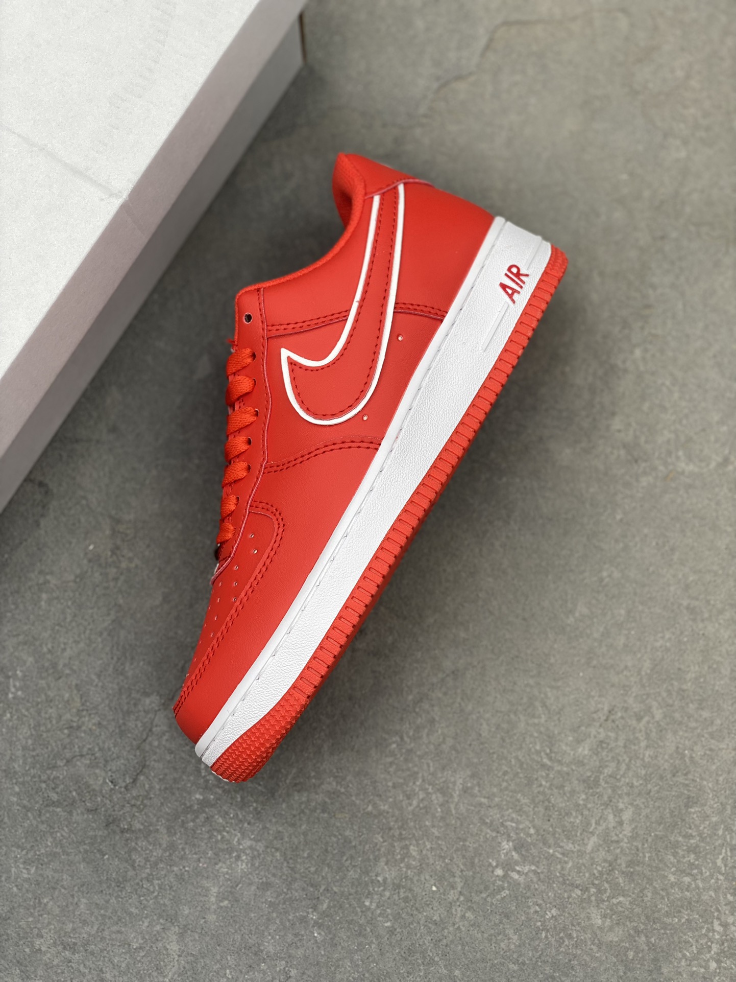 Nike Air Force 1 '07 Low Red/White Cushion Casual Sneakers DV0788-600 8 i1725223165 6314 8