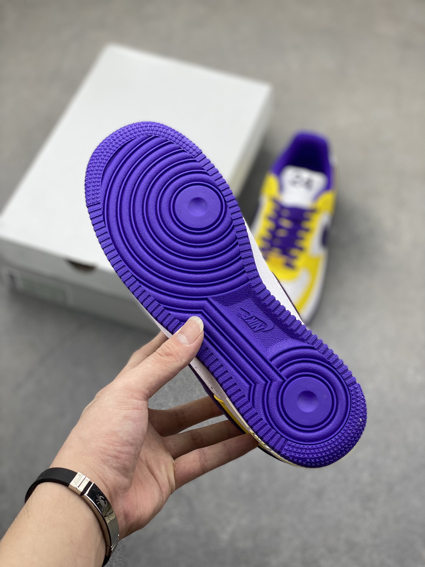 Nike Air Force 1 Low '07 Lakers Edition Casual Sneakers 7 i1725223658 320 4