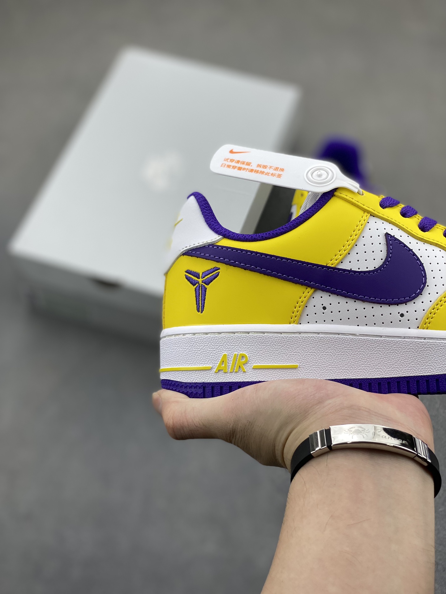 Nike Air Force 1 Low '07 Lakers Edition Casual Sneakers 6 i1725223658 5403 5