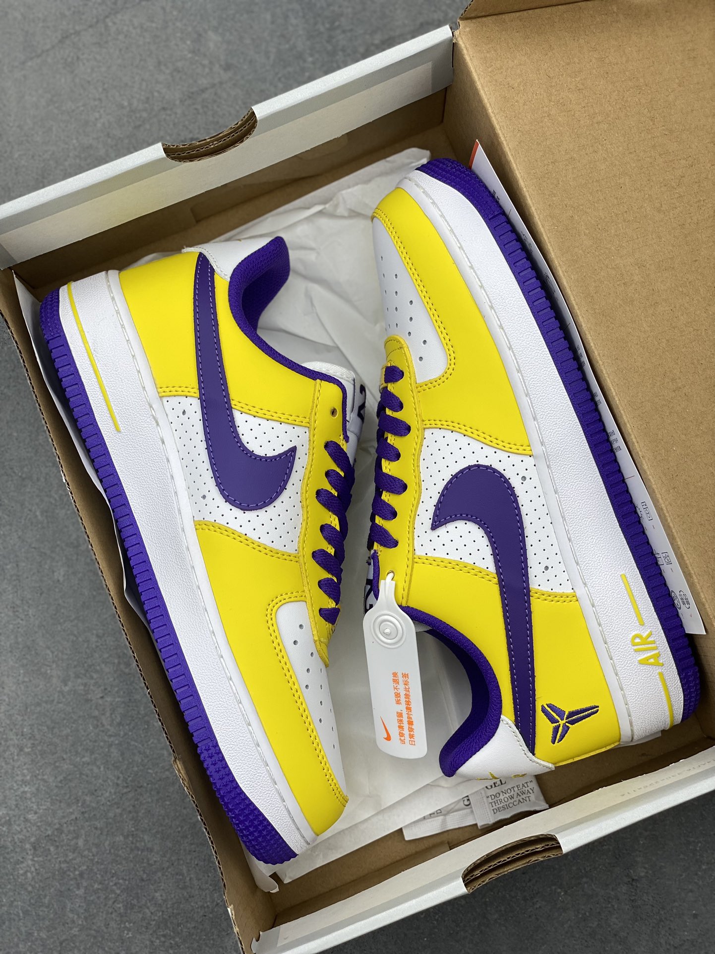 Nike Air Force 1 Low '07 Lakers Edition Casual Sneakers 10 i1725223658 5622 2