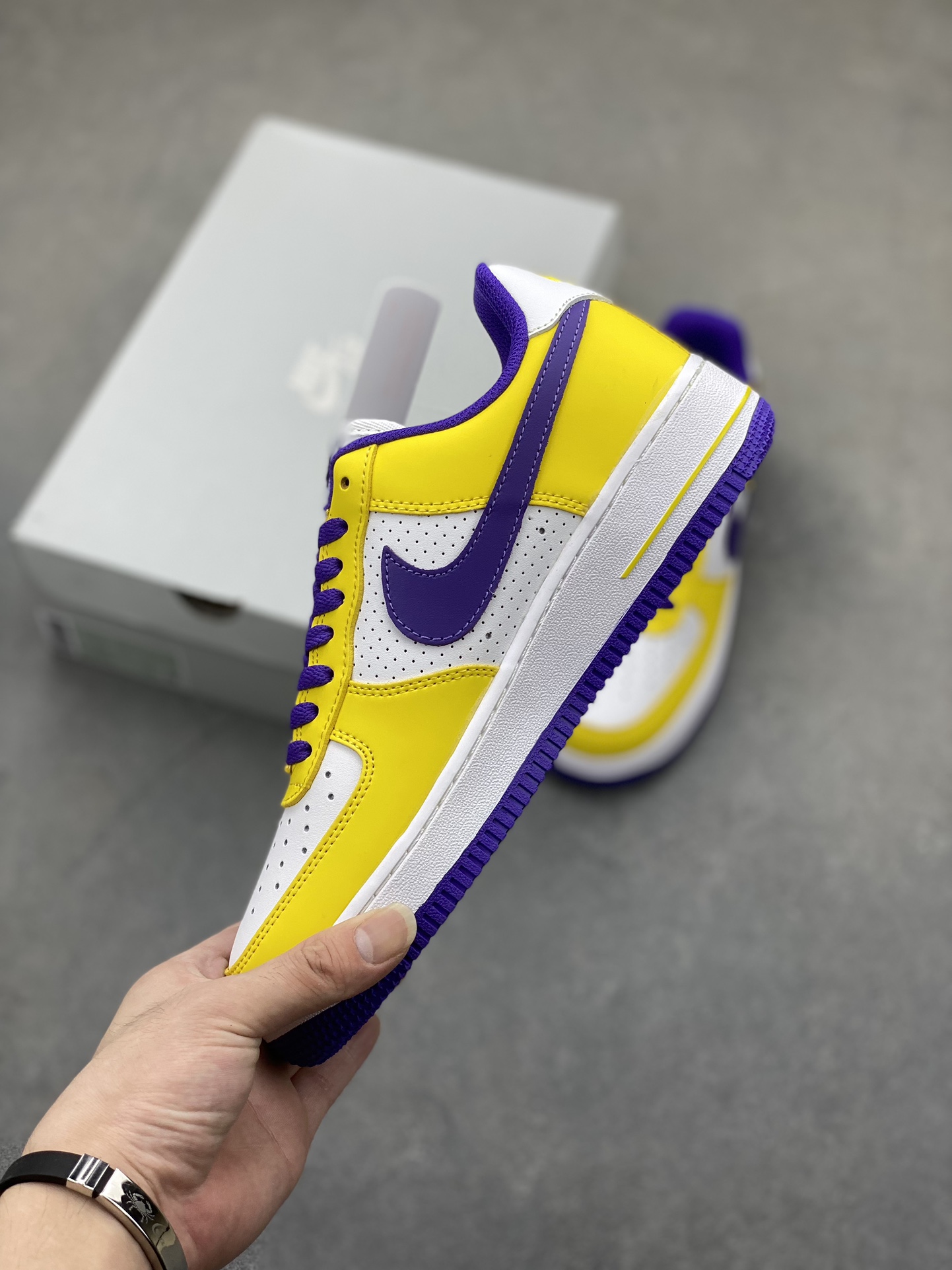 Nike Air Force 1 Low '07 Lakers Edition Casual Sneakers 4 i1725223658 5954 6