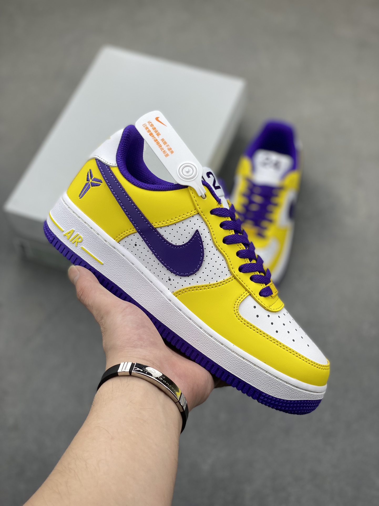 Nike Air Force 1 Low '07 Lakers Edition Casual Sneakers 2 i1725223658 9995 8