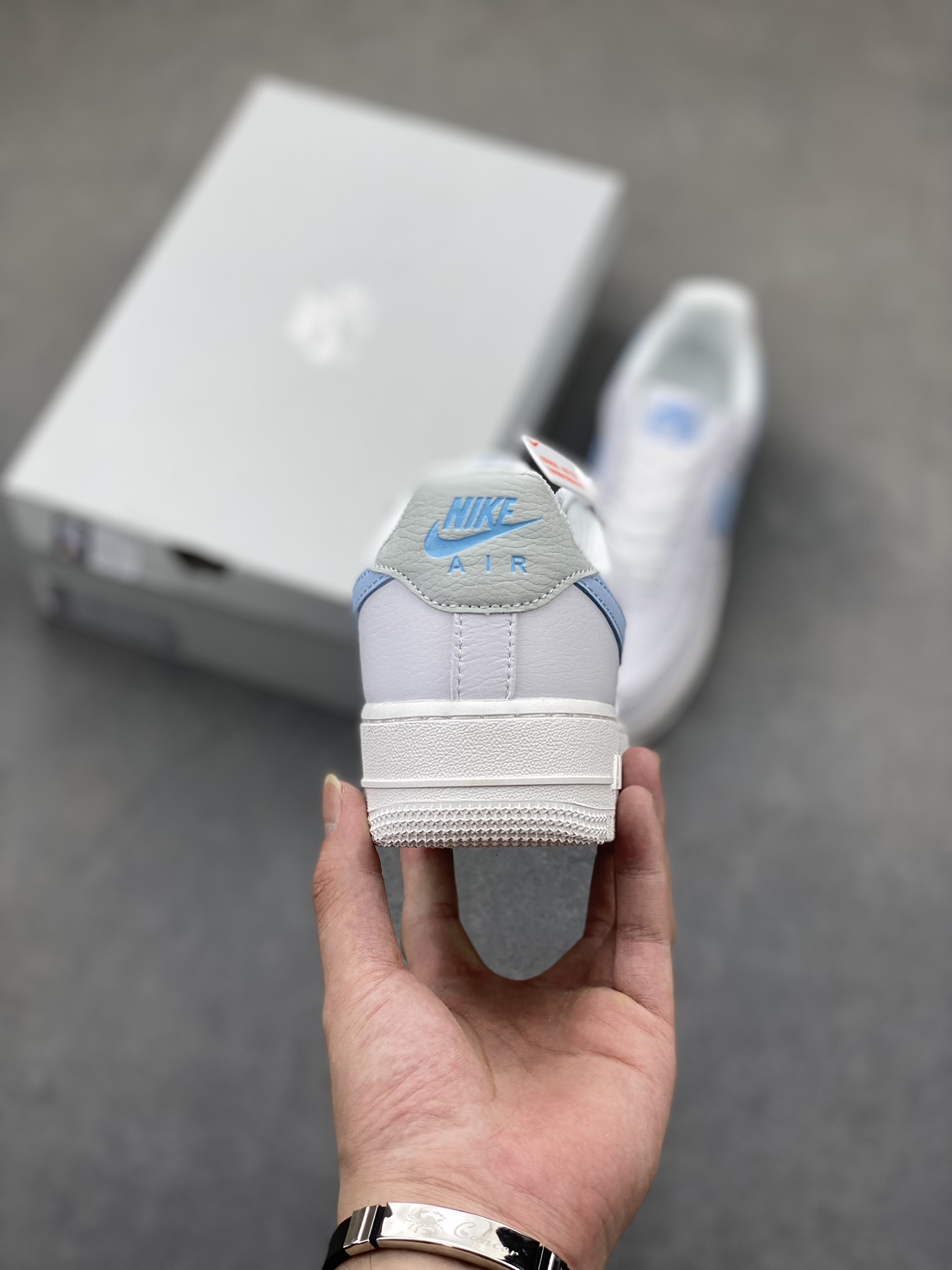 Nike Air Force 1 Low '07 White/Blue Casual Sneakers - Iconic Style & Comfort 5 i1725223757 3534 1