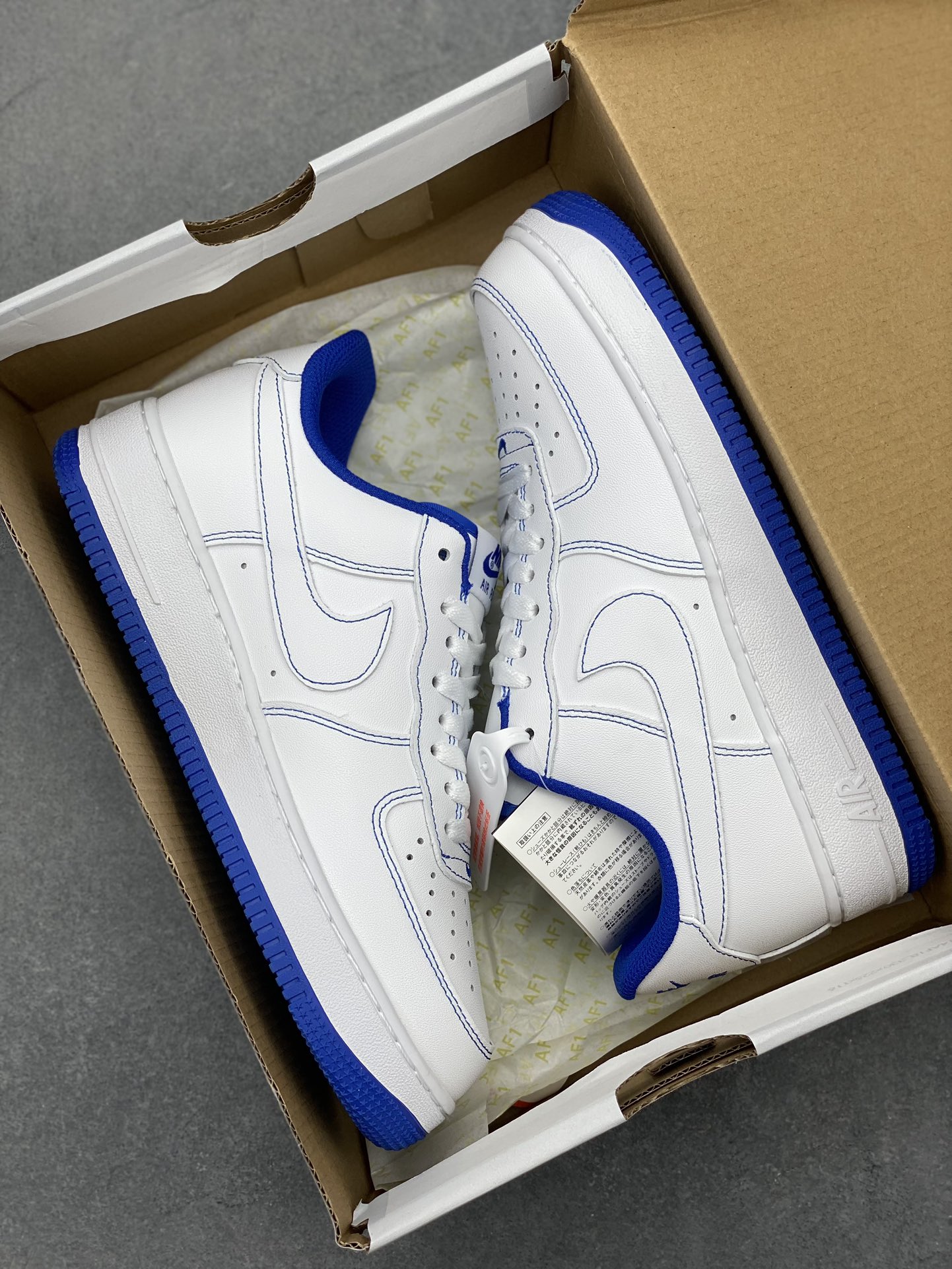 Nike Air Force 1 Low '07 White/Blue Casual Sneakers CV1724-101 10 i1725223886 269 2