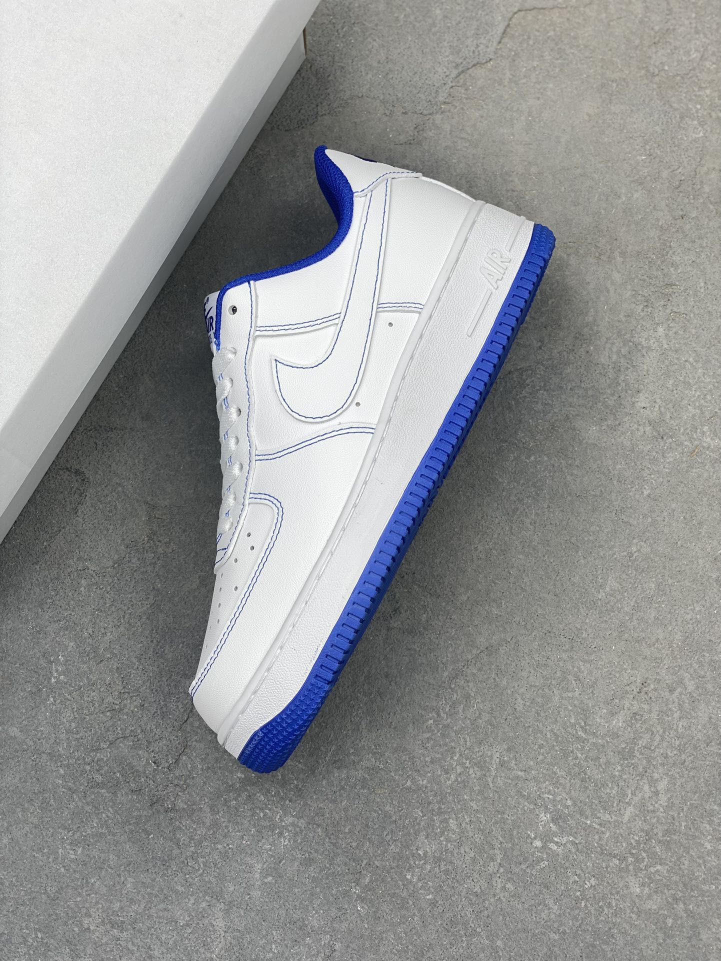 Nike Air Force 1 Low '07 White/Blue Casual Sneakers CV1724-101 8 i1725223886 2772 5