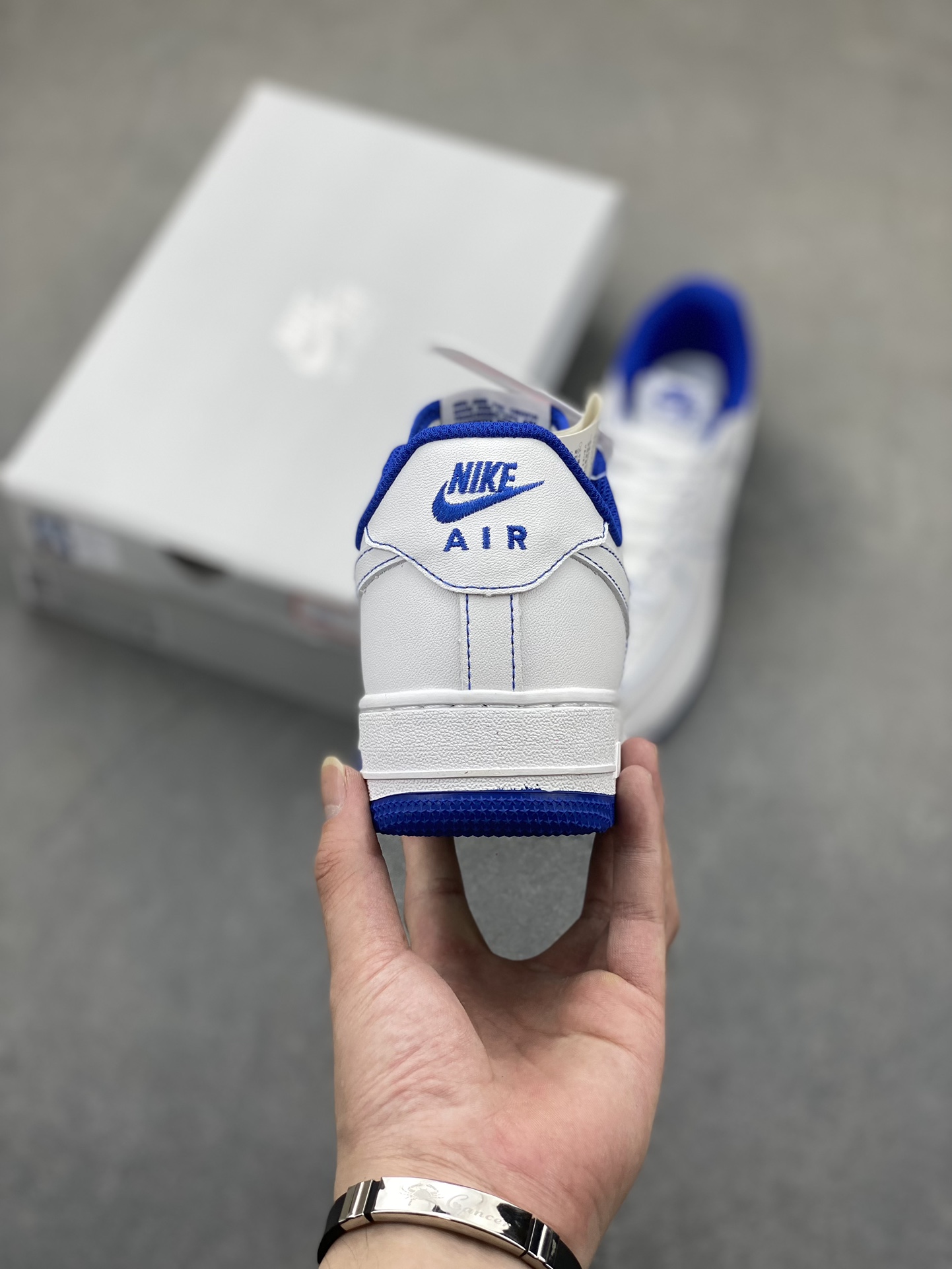 Nike Air Force 1 Low '07 White/Blue Casual Sneakers CV1724-101 5 i1725223886 683 4