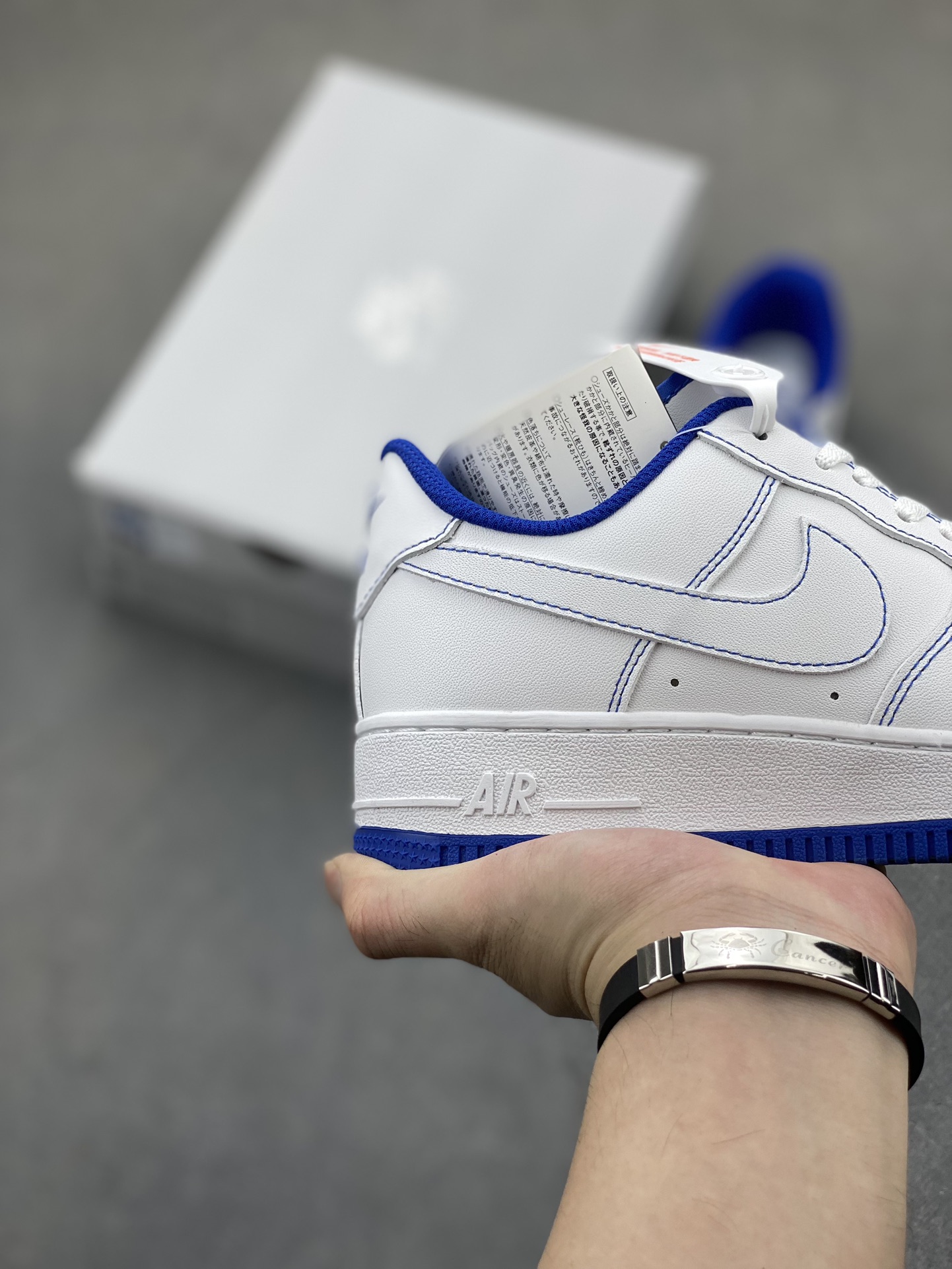 Nike Air Force 1 Low '07 White/Blue Casual Sneakers CV1724-101 6 i1725223886 6996 3