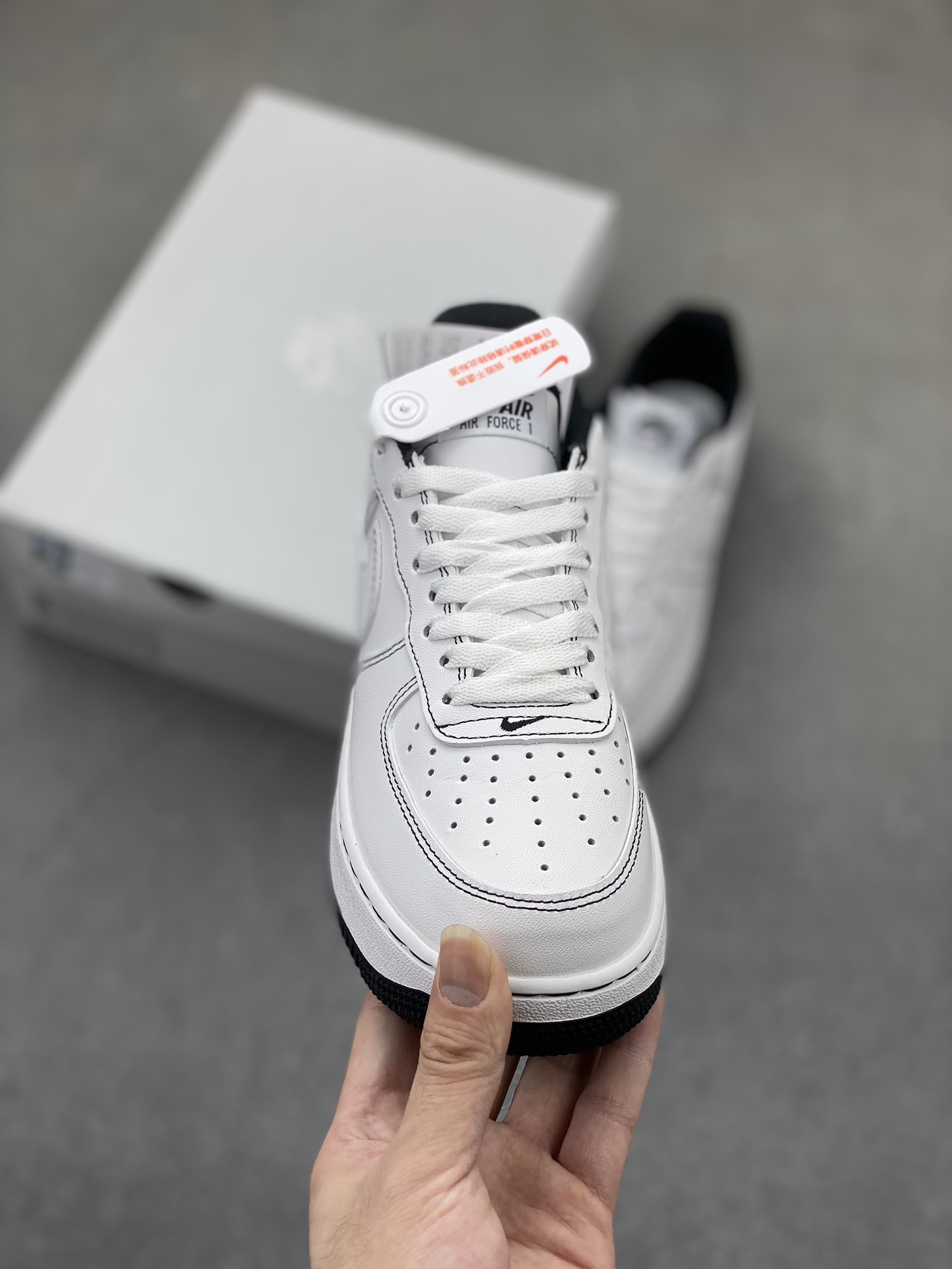 Nike Air Force 1 Low '07 White/Black Casual Sneakers CV1724-104 3 i1725223916 7107 2