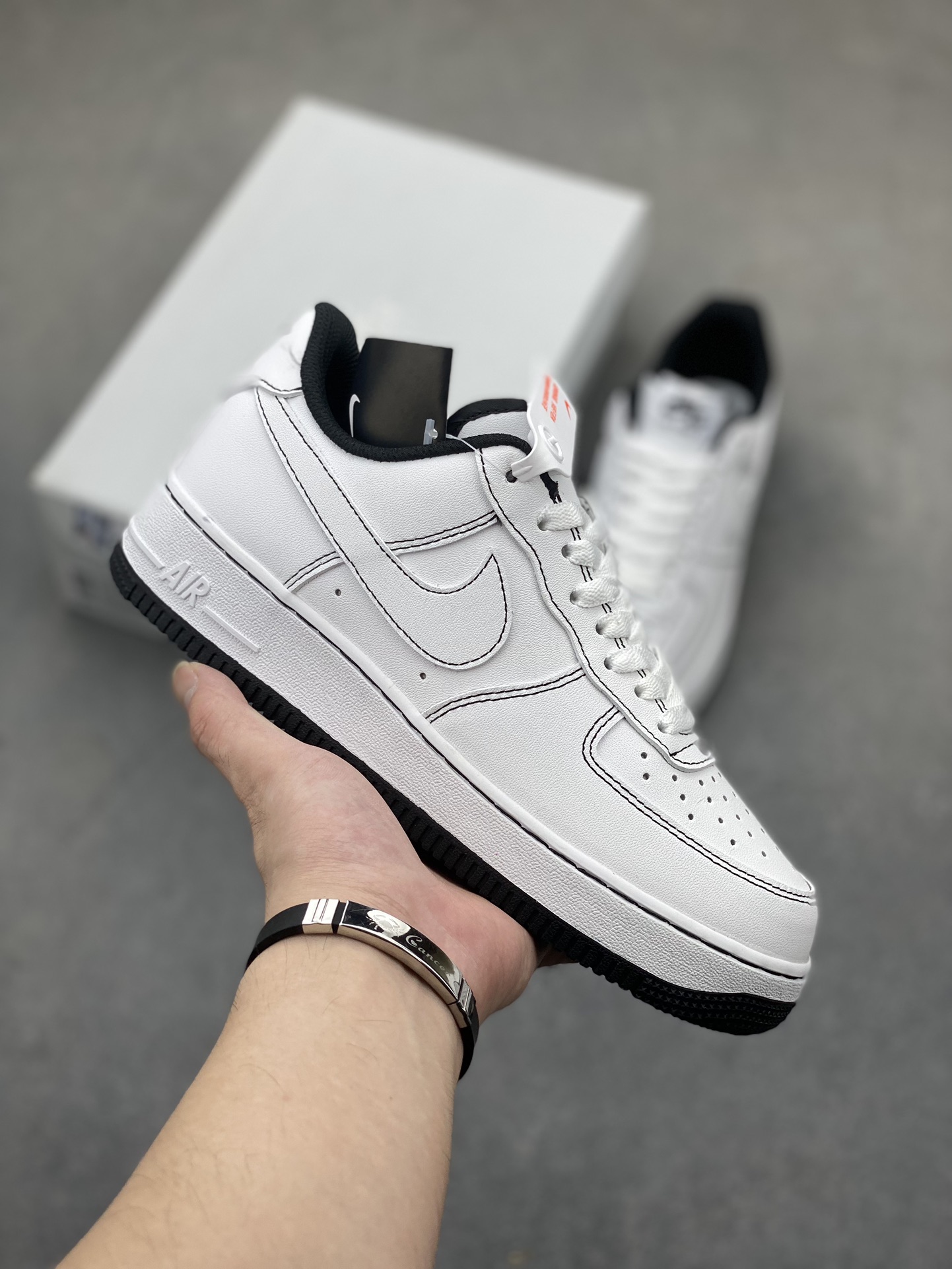 Nike Air Force 1 Low '07 White/Black Casual Sneakers CV1724-104 2 i1725223916 8929 0