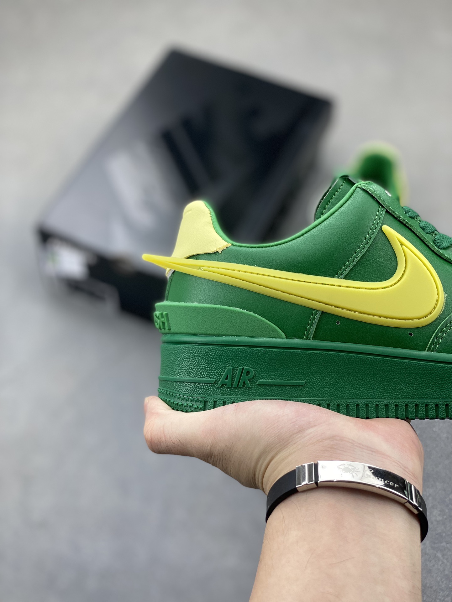 Ambush x Nike Air Force 1 Low Green DV3464-300 Leather Sneakers 6 i1725384325 3095 4