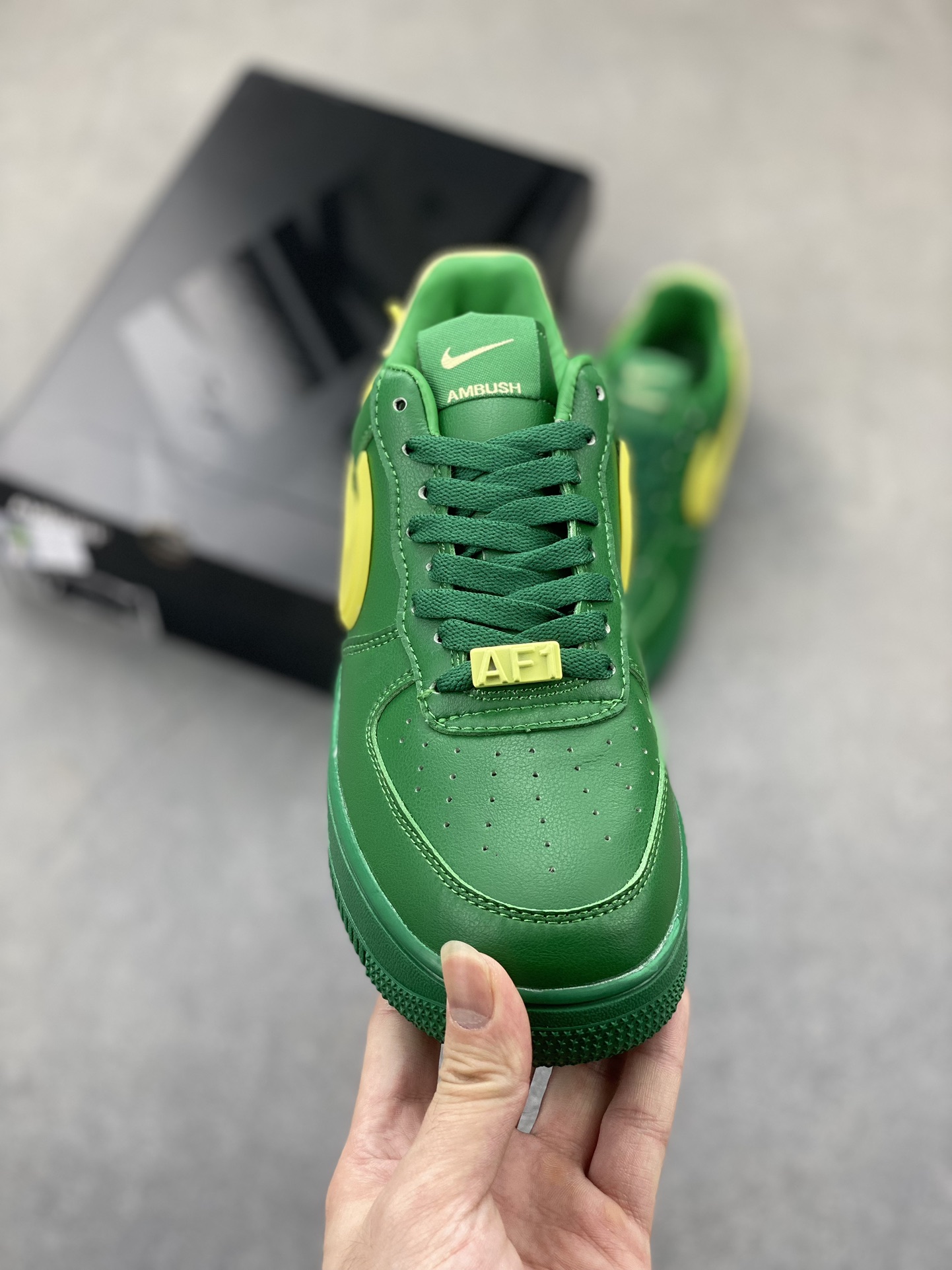 Ambush x Nike Air Force 1 Low Green DV3464-300 Leather Sneakers 3 i1725384325 7723 5