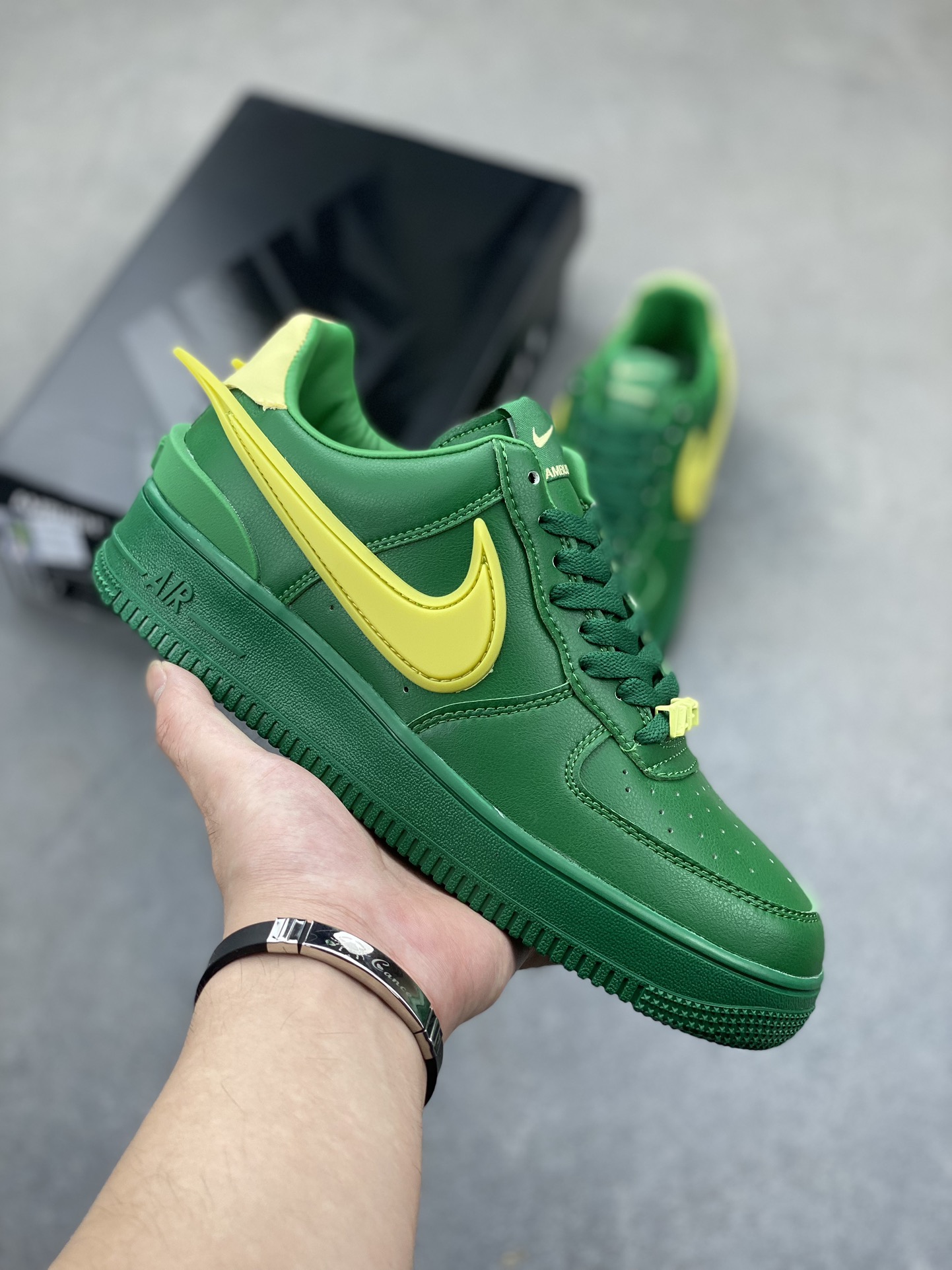 Ambush x Nike Air Force 1 Low Green DV3464-300 Leather Sneakers 2 i1725384325 9160 2