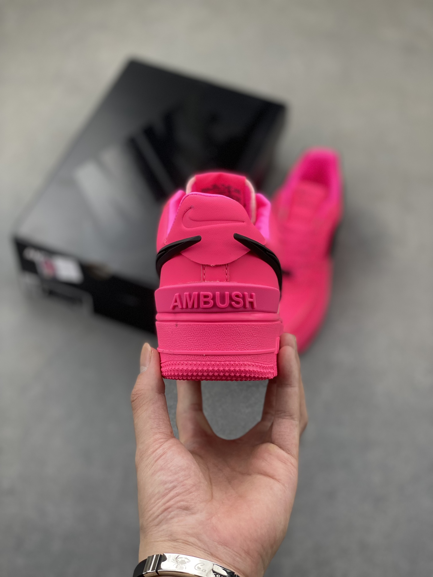 Ambush x Nike Air Force 1 Low DV3464-020 Pink Leather Sneakers 5 i1725384359 2790 1