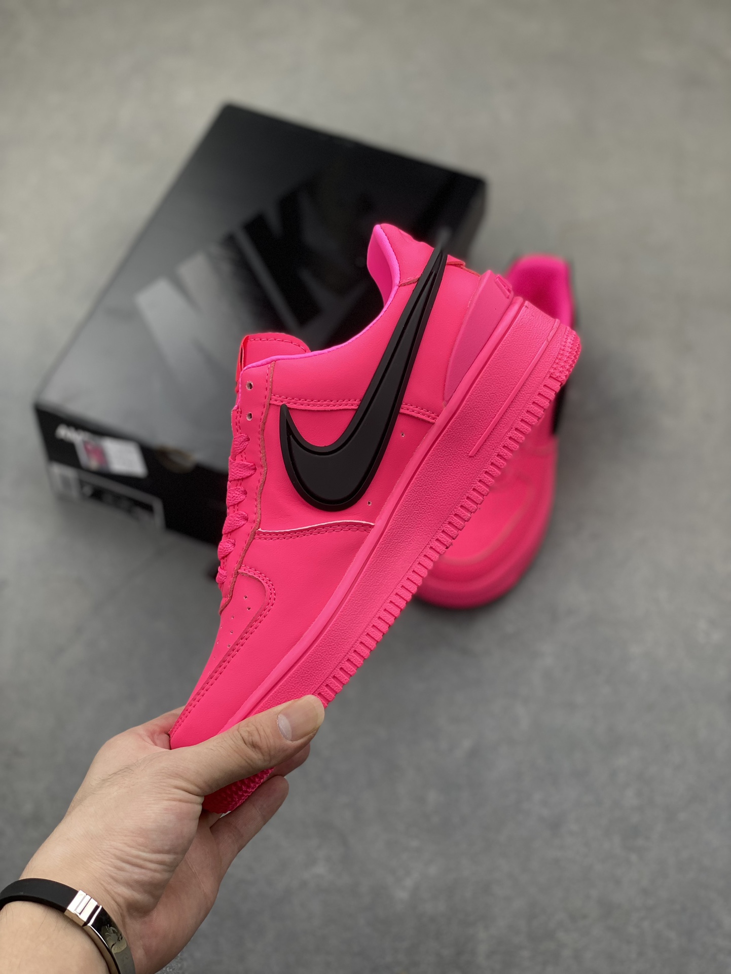 Ambush x Nike Air Force 1 Low DV3464-020 Pink Leather Sneakers 4 i1725384359 4026 6