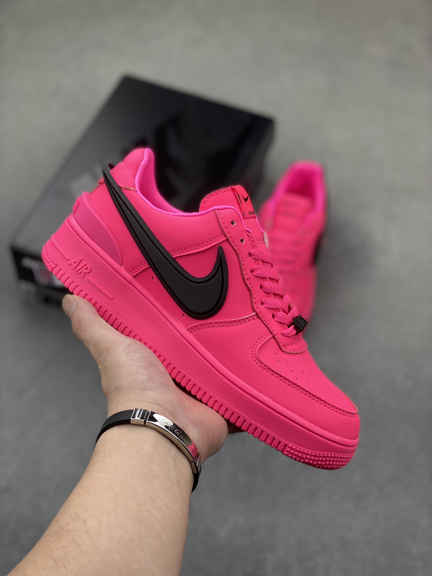 Ambush x Nike Air Force 1 Low DV3464-020 Pink Leather Sneakers 2 i1725384359 5701 8