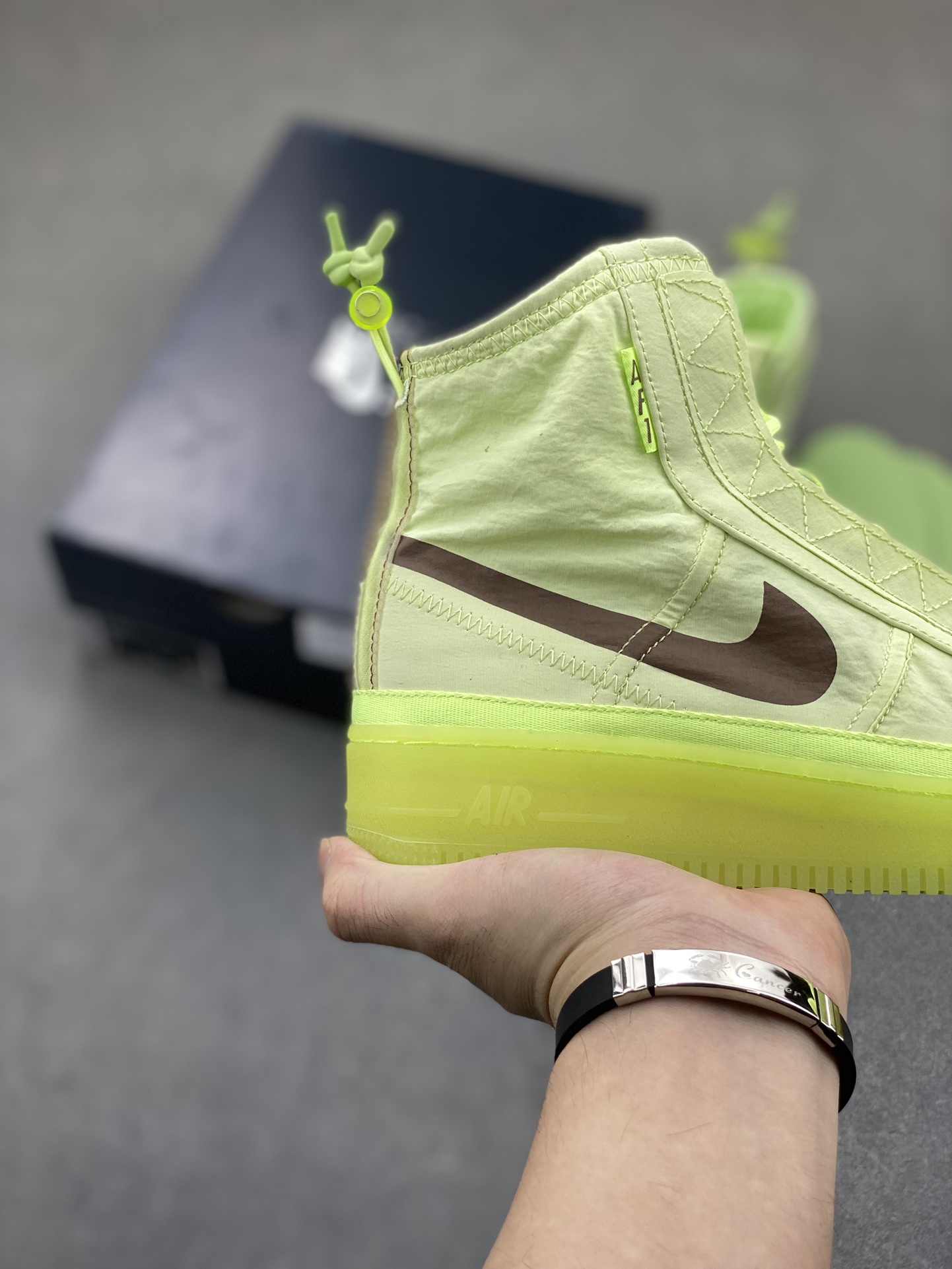Nike Air Force 1 Shell WMNS 'Neon Green' High-Top Sneakers 6 i1725558853 8723 1
