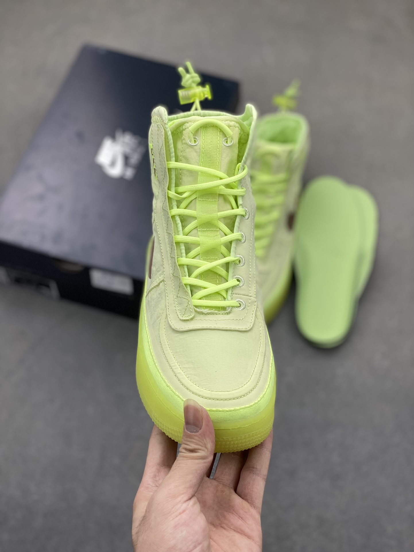 Nike Air Force 1 Shell WMNS 'Neon Green' High-Top Sneakers 3 i1725558854 637 6