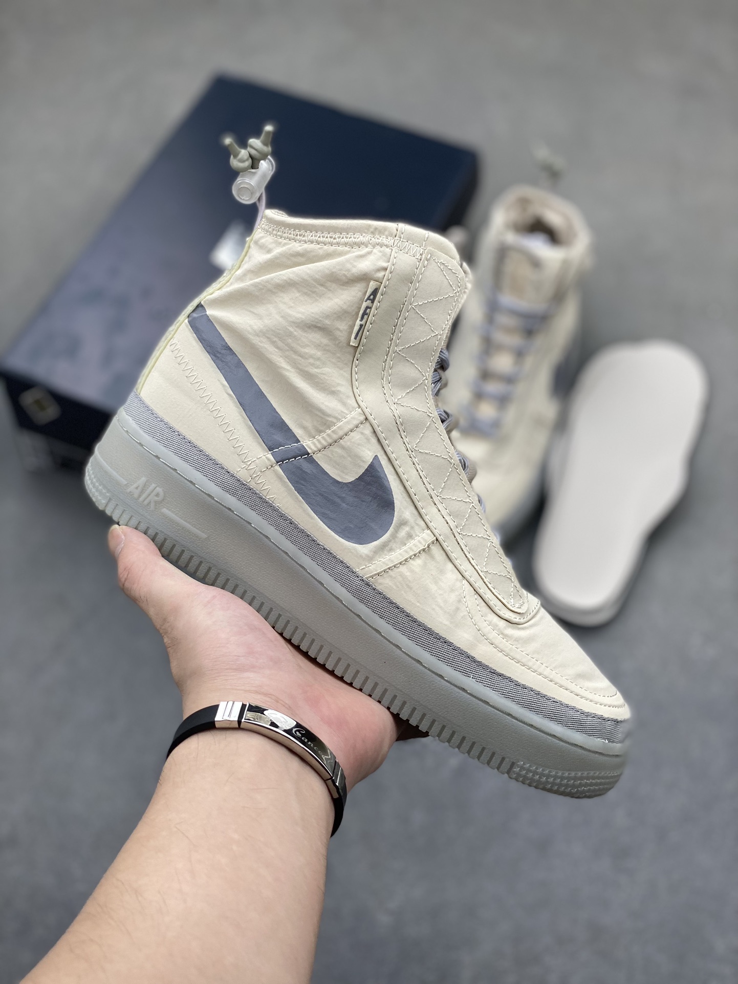 Nike Air Force 1 Shell WMNS High-Top Sneakers - BQ6096-002 2 i1725558918 992 2