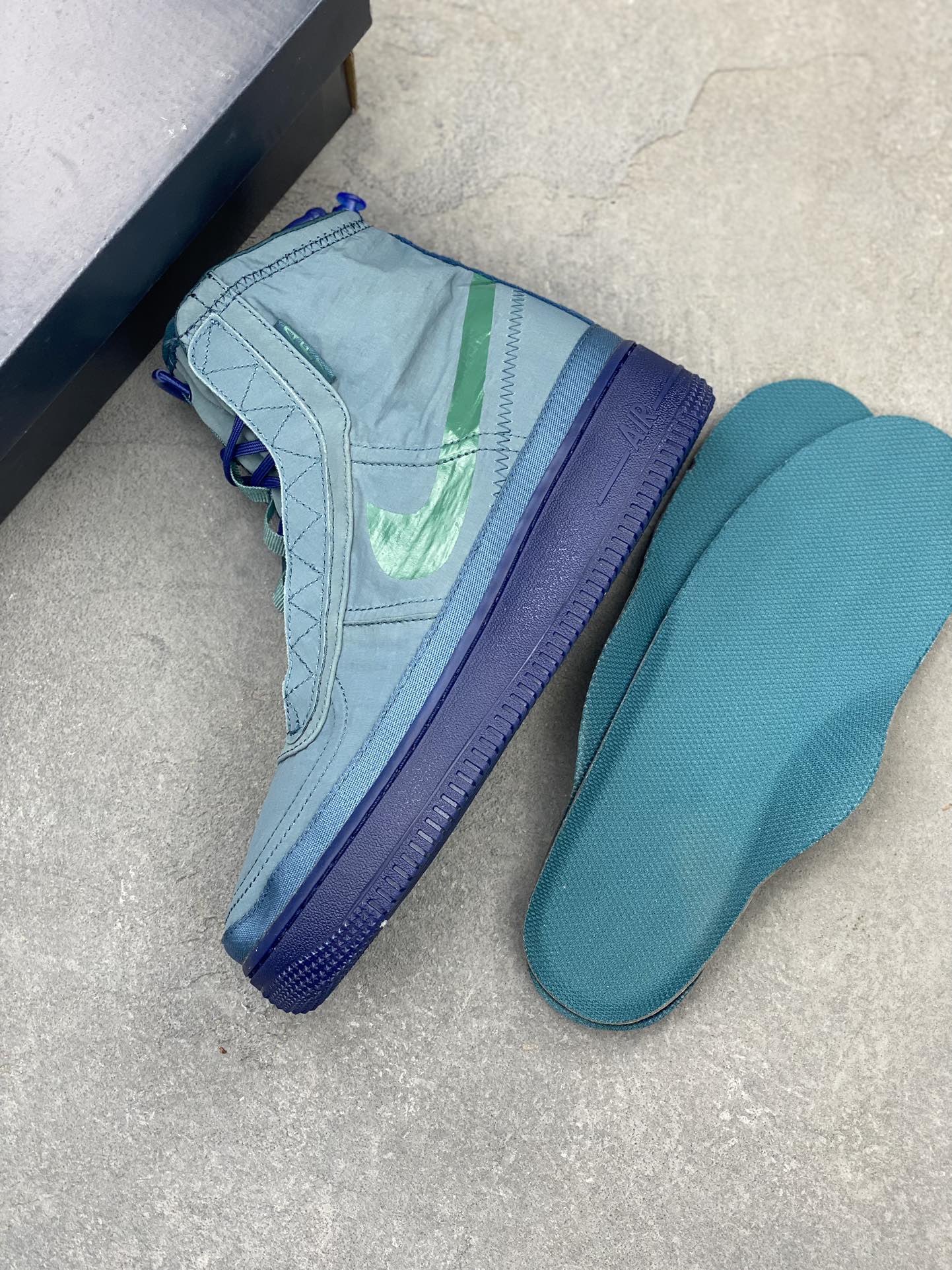 Nike Air Force 1 Shell WMNS "Deep Sea Blue" High-Top Sneaker 8 i1725558956 4352 4