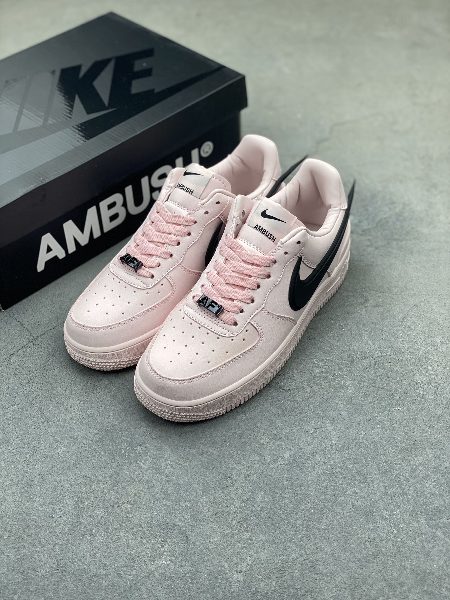Nike Air Force 1 '07 Low Casual Sneakers - Pink/Black - Size 35.5-45 9 i1725652979 352 2
