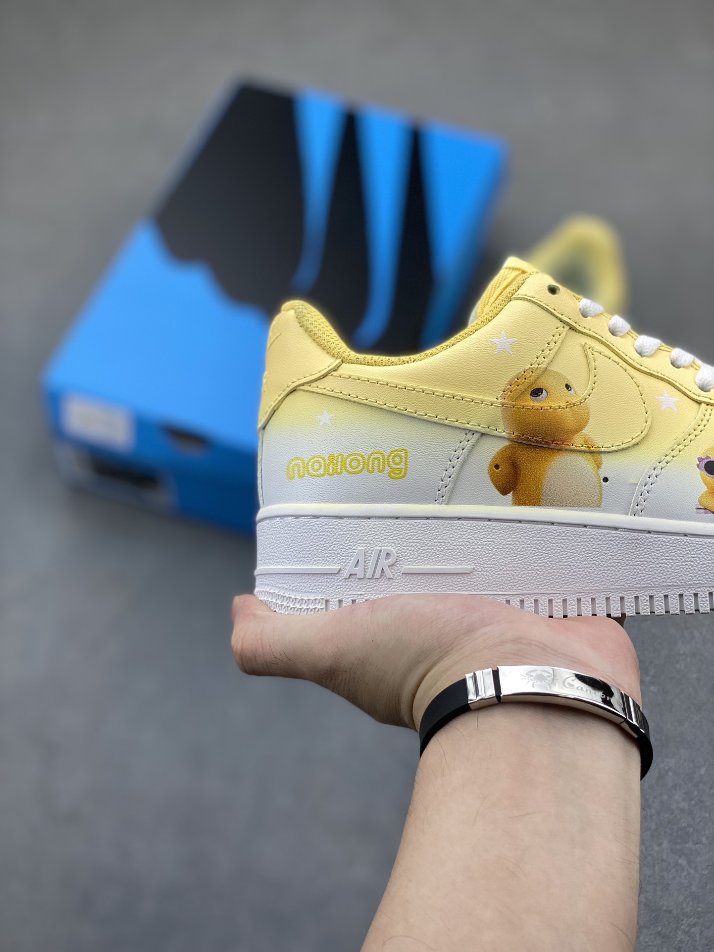 Nike Air Force 1 Low White Yellow Small Milk Dragon Shoes 6 i1725733235 1281 5