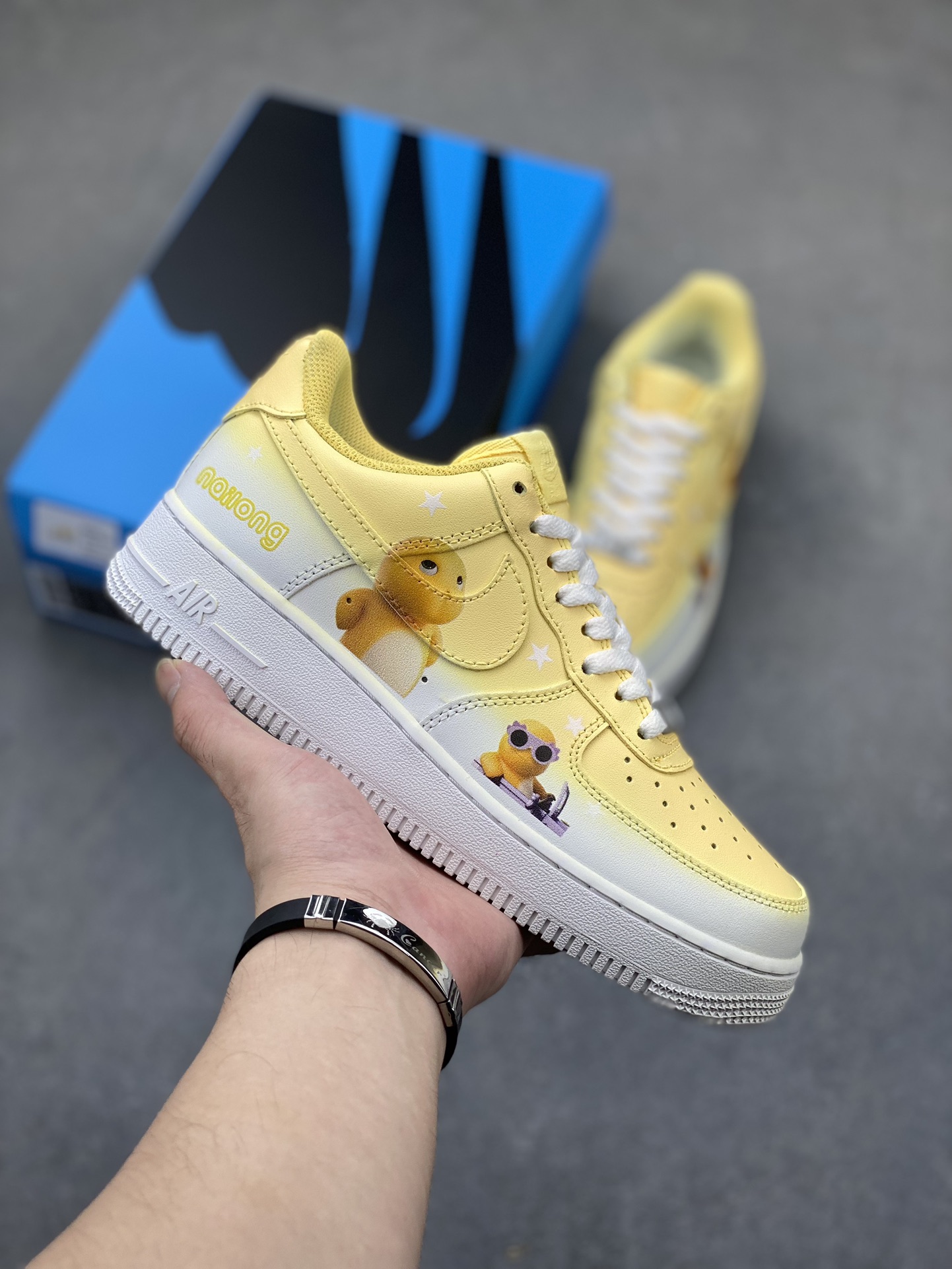 Nike Air Force 1 Low White Yellow Small Milk Dragon Shoes 2 i1725733235 451 2