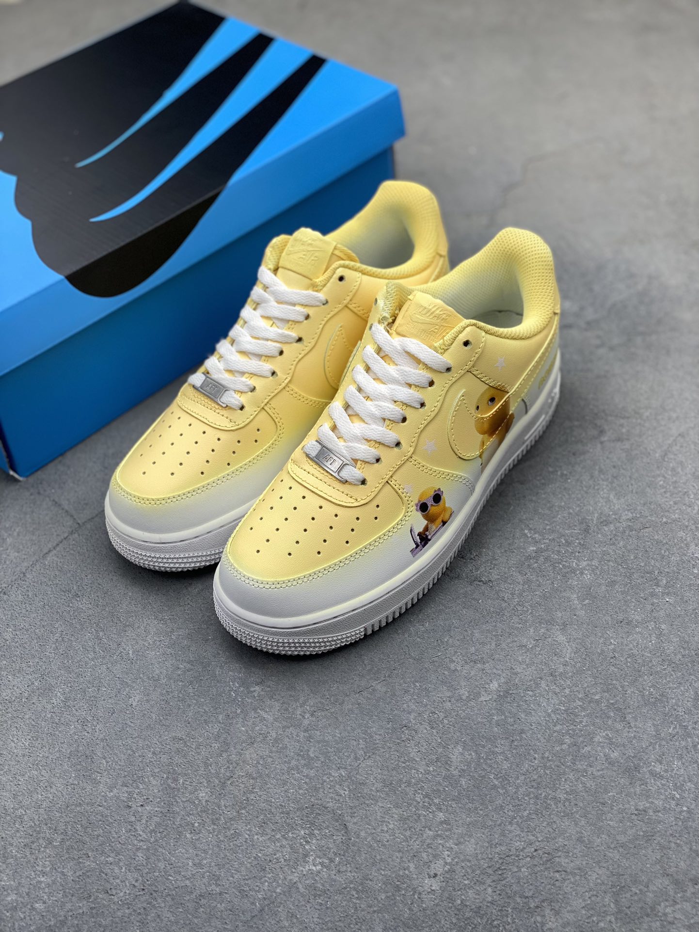 Nike Air Force 1 Low White Yellow Small Milk Dragon Shoes 9 i1725733236 4432 7
