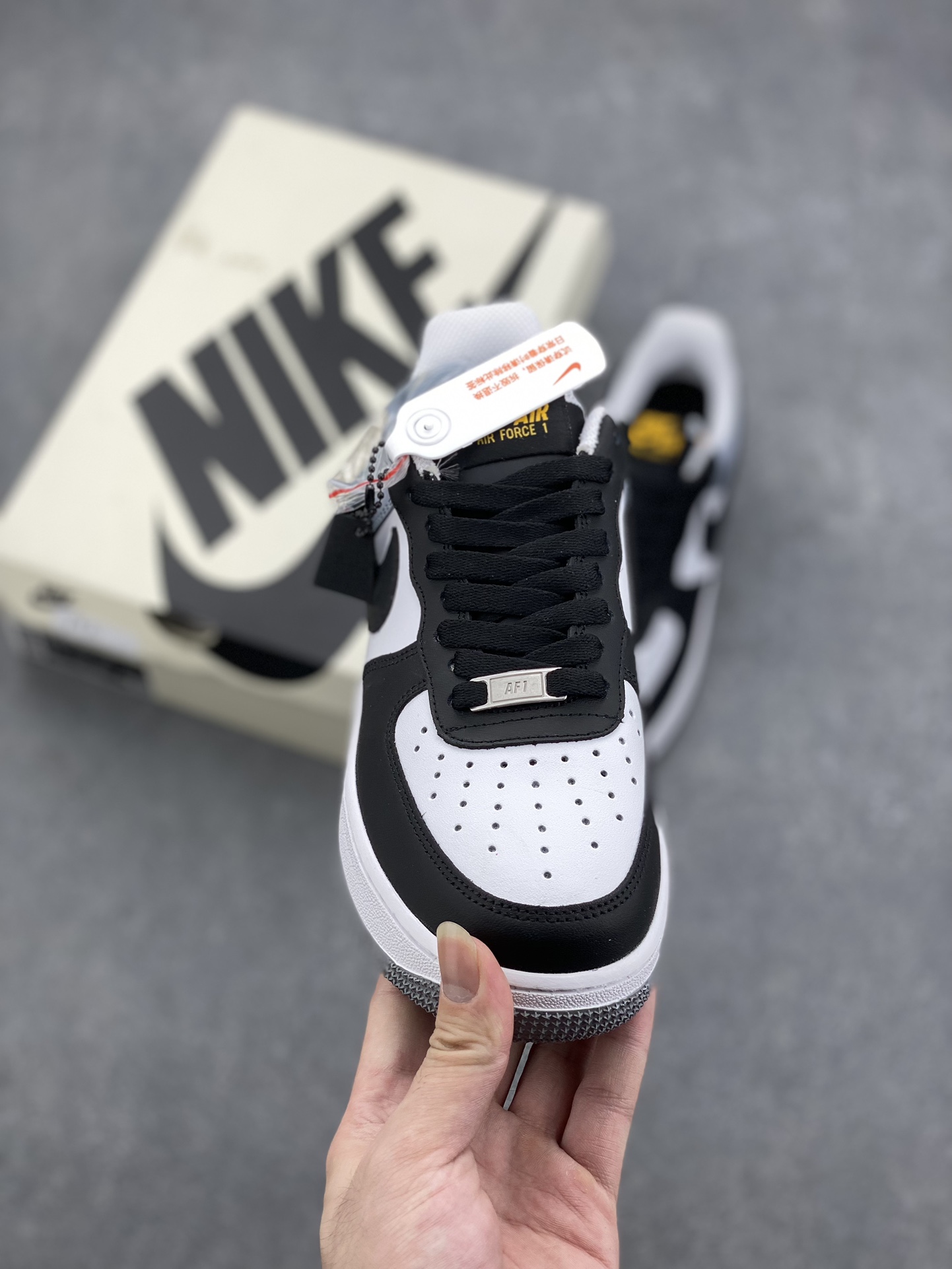 Nike Air Force 1 '07 Low Black White Grey Casual Sneakers FB7162-081 3 i1725829223 3379 0