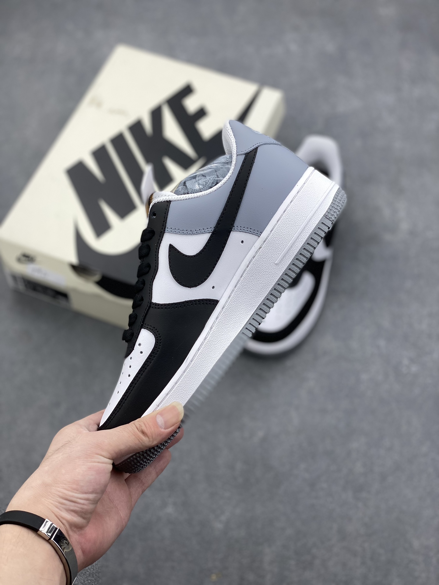Nike Air Force 1 '07 Low Black White Grey Casual Sneakers FB7162-081 4 i1725829224 7751 8