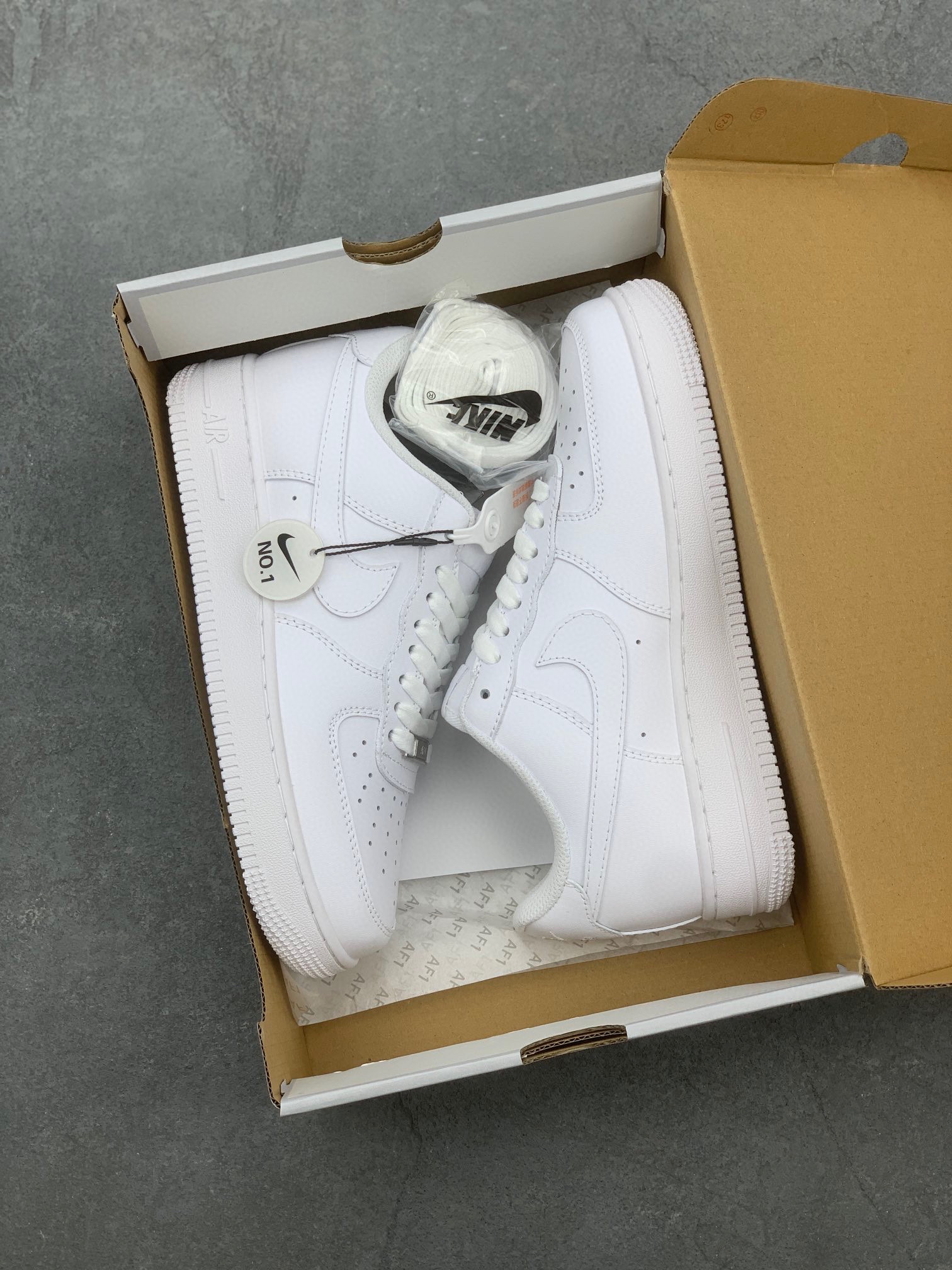 Nike Air Force 1 '07: Timeless Style, Supreme Comfort - All White Sneakers 10 i1725863759 8870 0