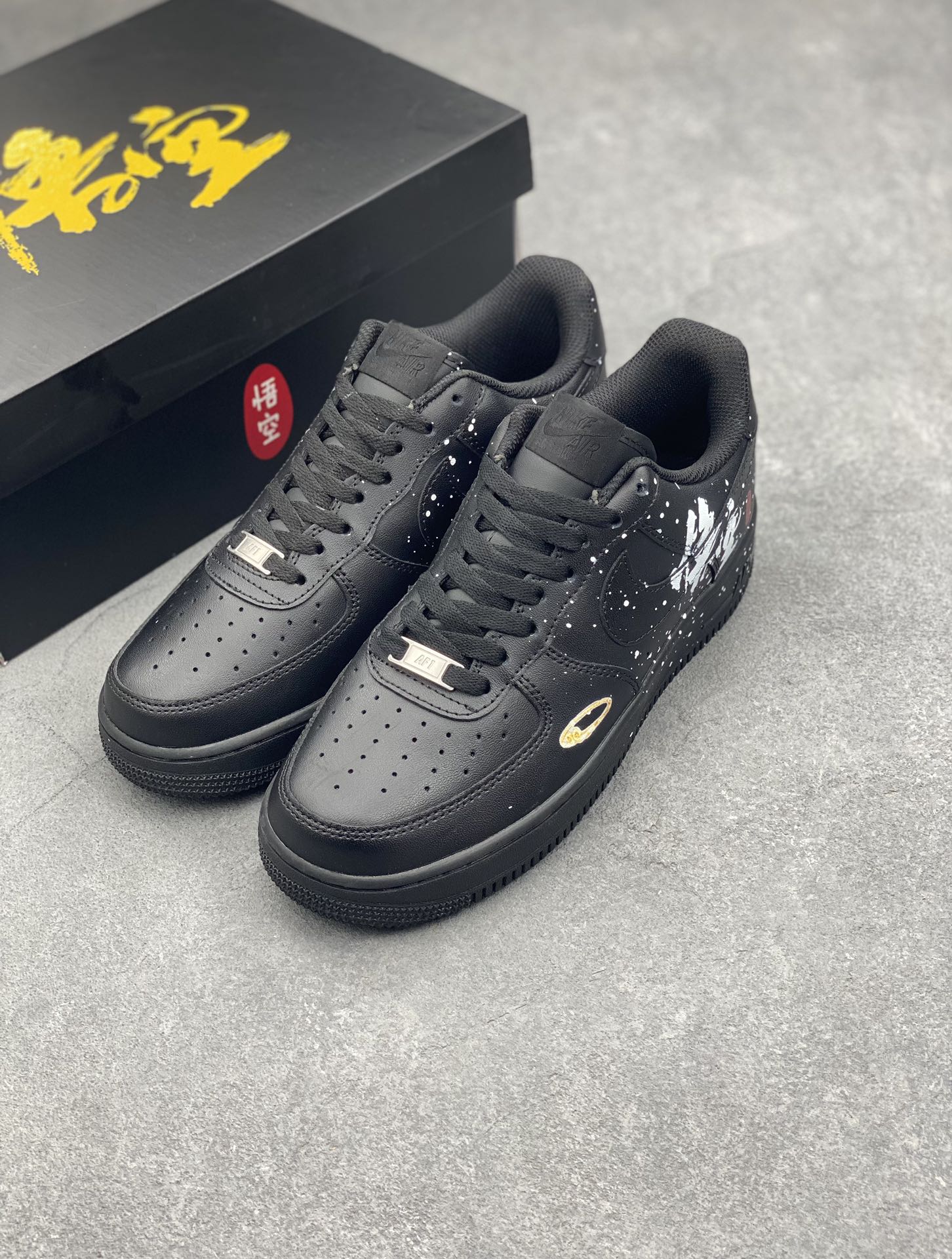 Nike Air Force 1 '07 Low Black Myth Wukong Custom Sneakers - Limited Edition 9 i1725989142 4356 0