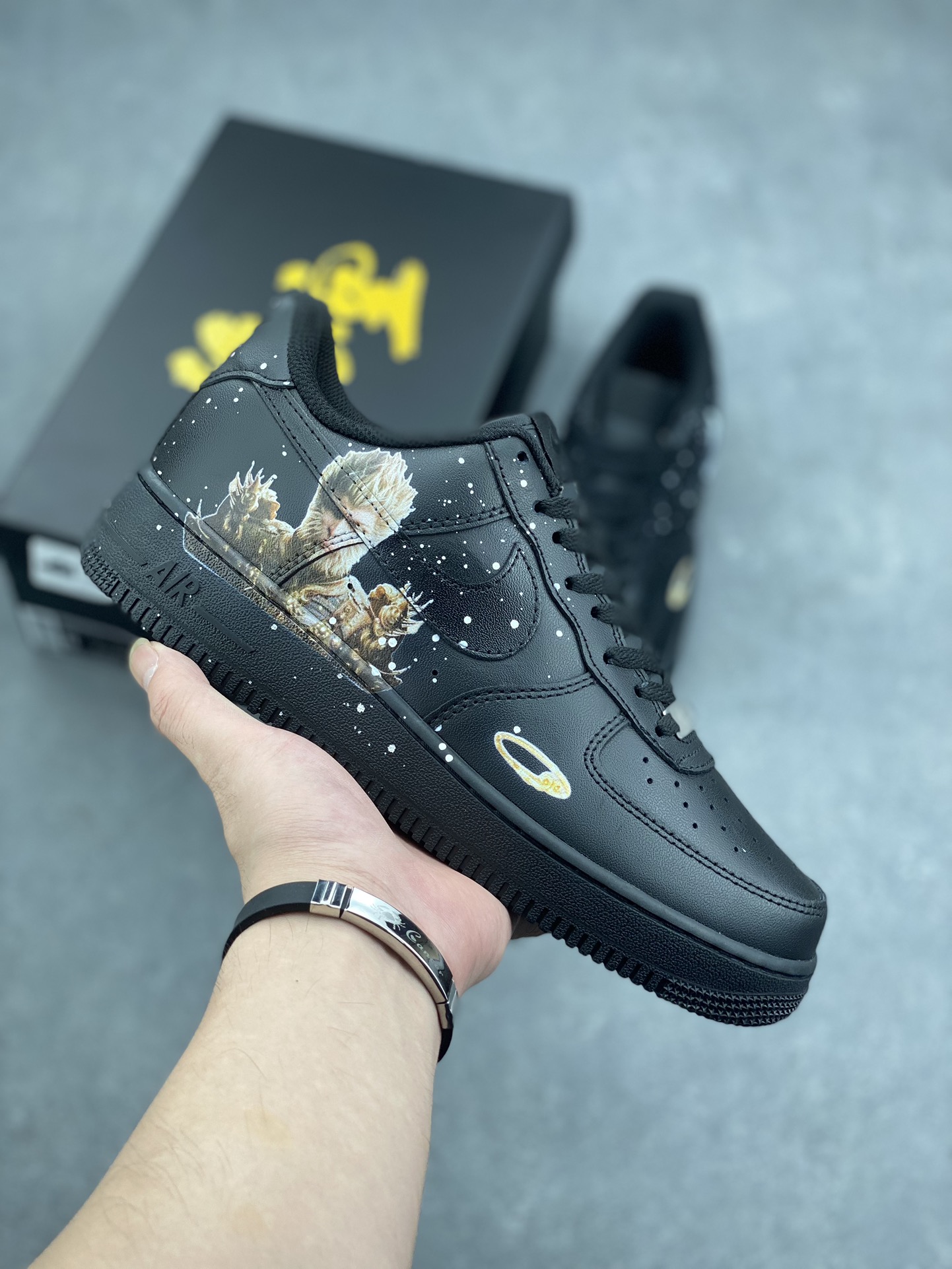 Nike Air Force 1 '07 Low Black Myth Wukong Custom Sneakers - Limited Edition 2 i1725989143 969 4