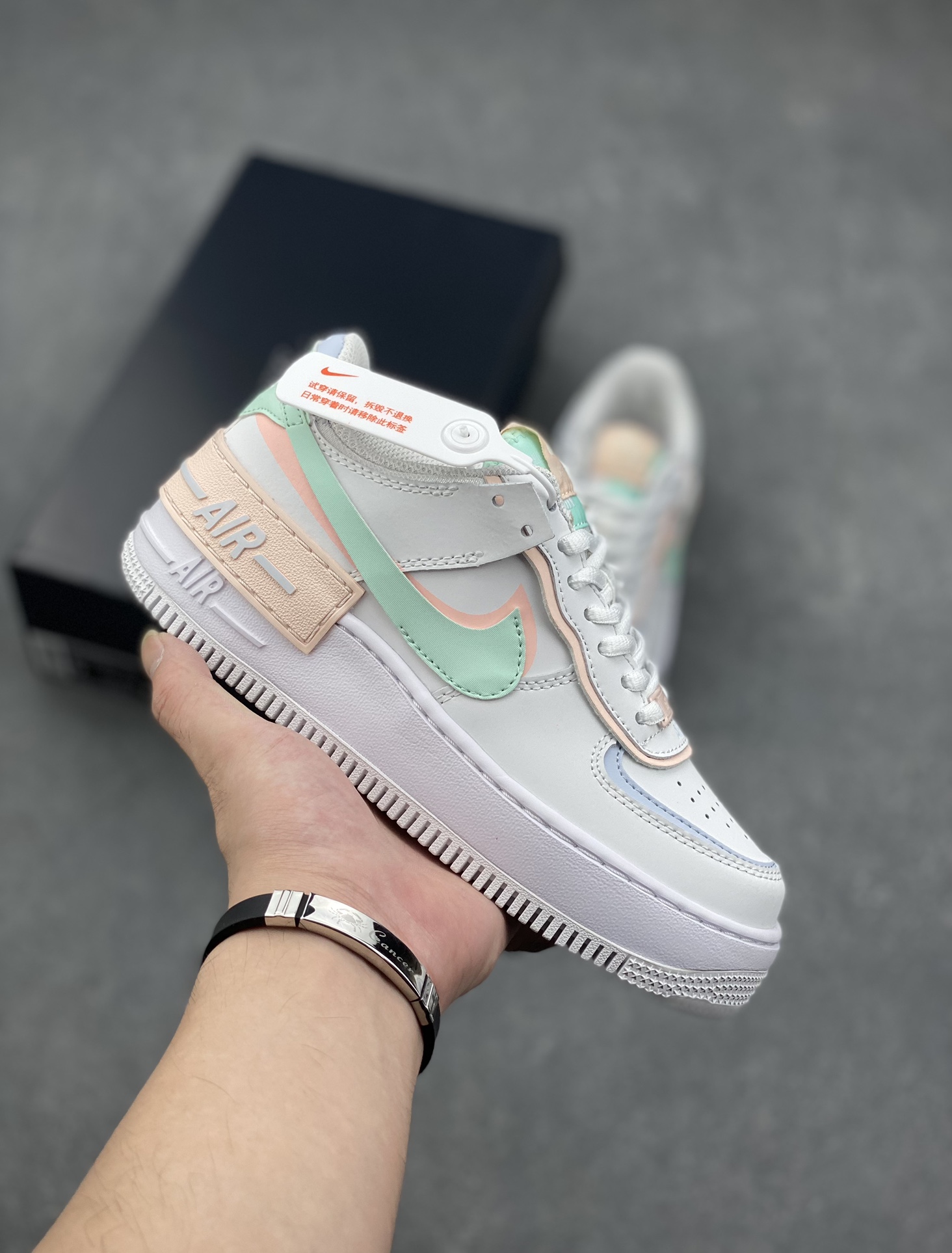 Nike Air Force 1 '07 Low Macaron Sneakers CI0919-117, All Sizes Available 2 i1726161102 1012 4