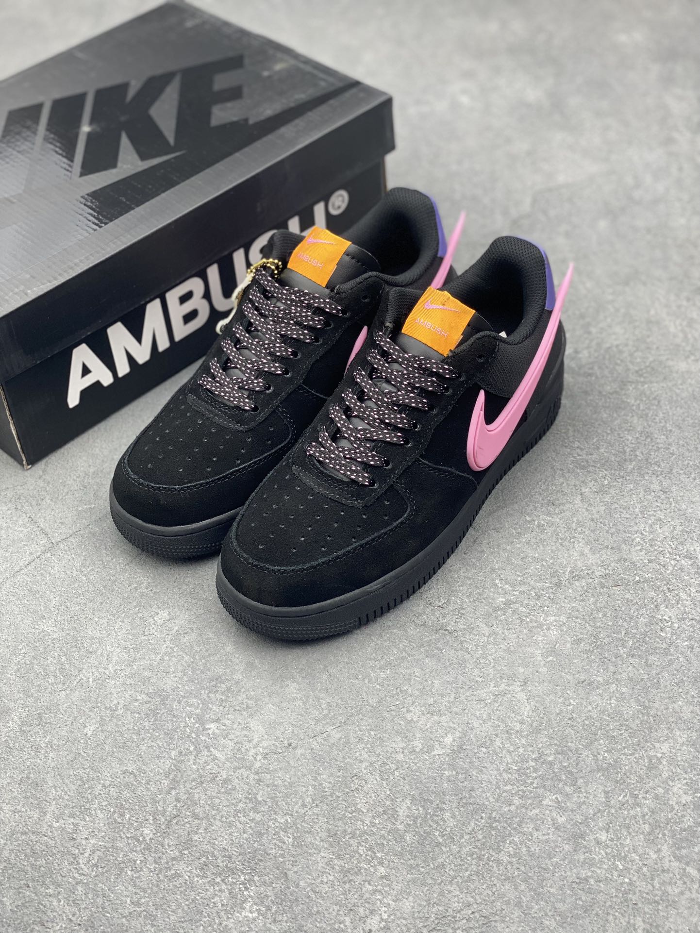 Nike Air Force 1 ACG Low-Top Black/Pink Sneakers 9 i1726161172 233 5