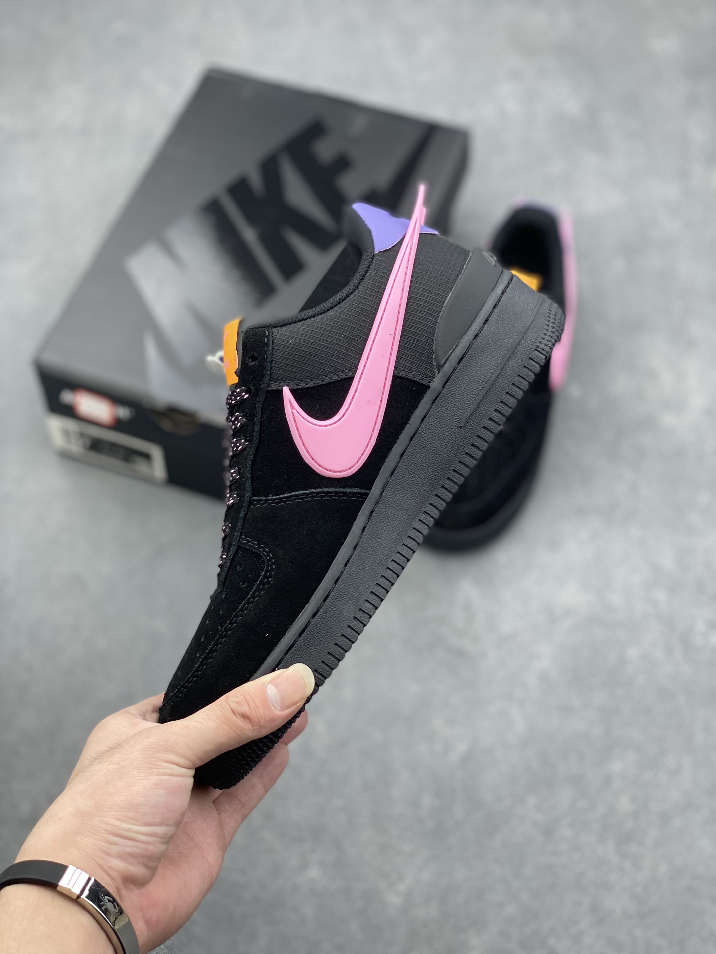 Nike Air Force 1 ACG Low-Top Black/Pink Sneakers 4 i1726161172 260 9
