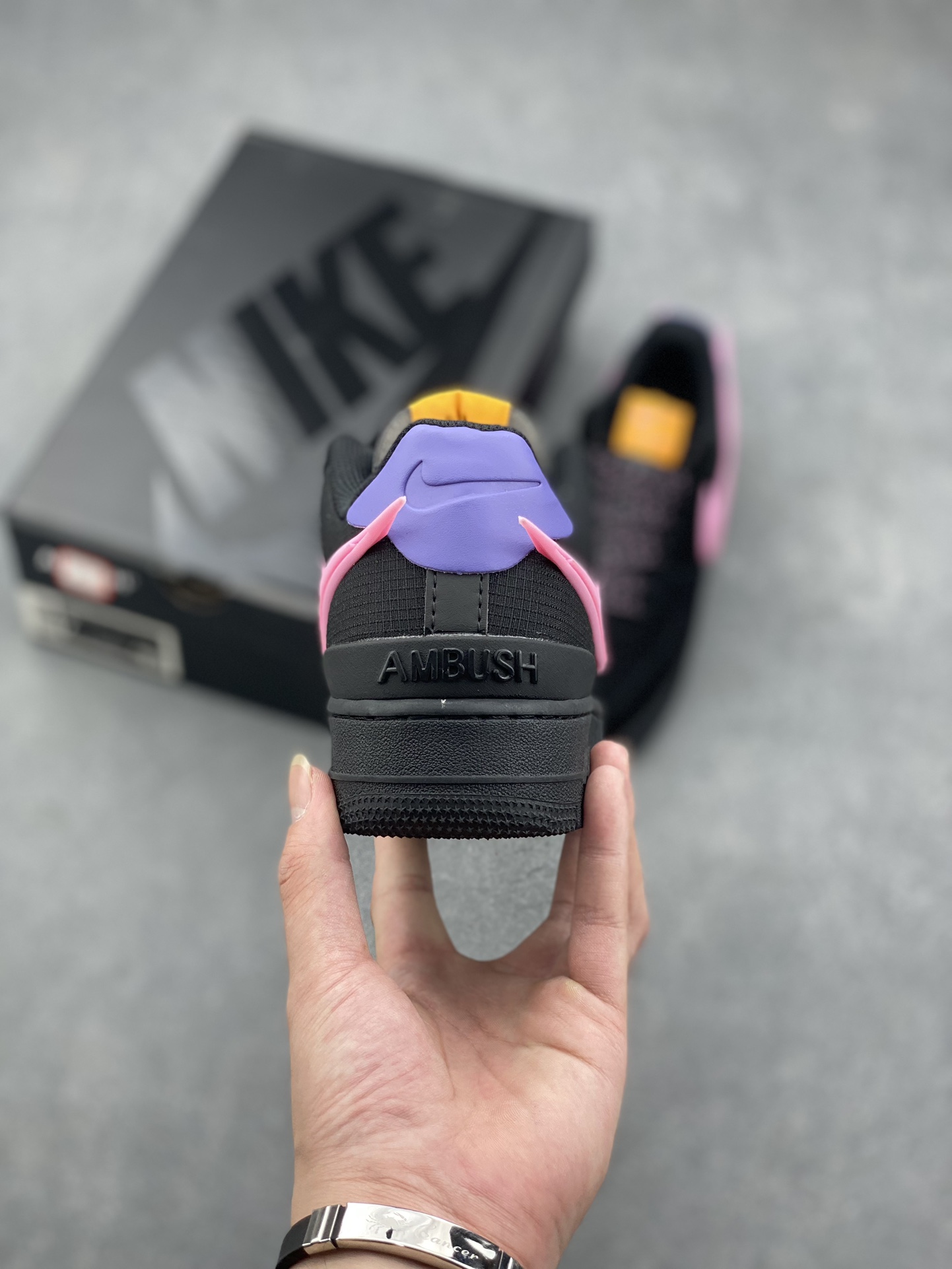 Nike Air Force 1 ACG Low-Top Black/Pink Sneakers 5 i1726161172 32 0