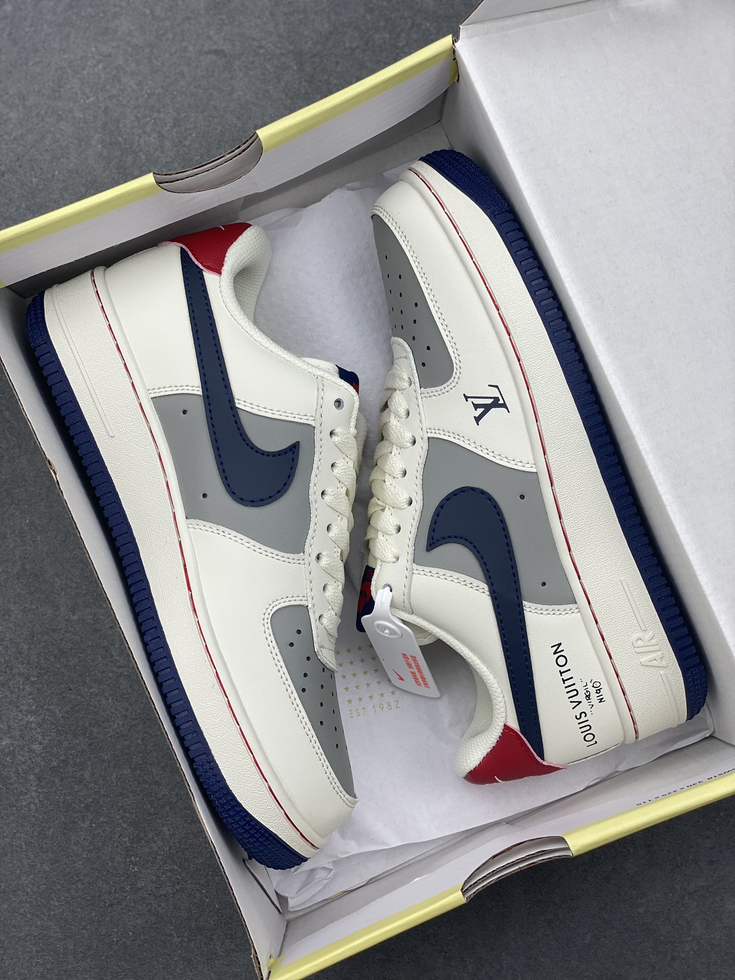 Nike X Louis Vuitton Air Force 1 Low Custom Sneakers - Limited Edition 10 i1726344228 5761 3