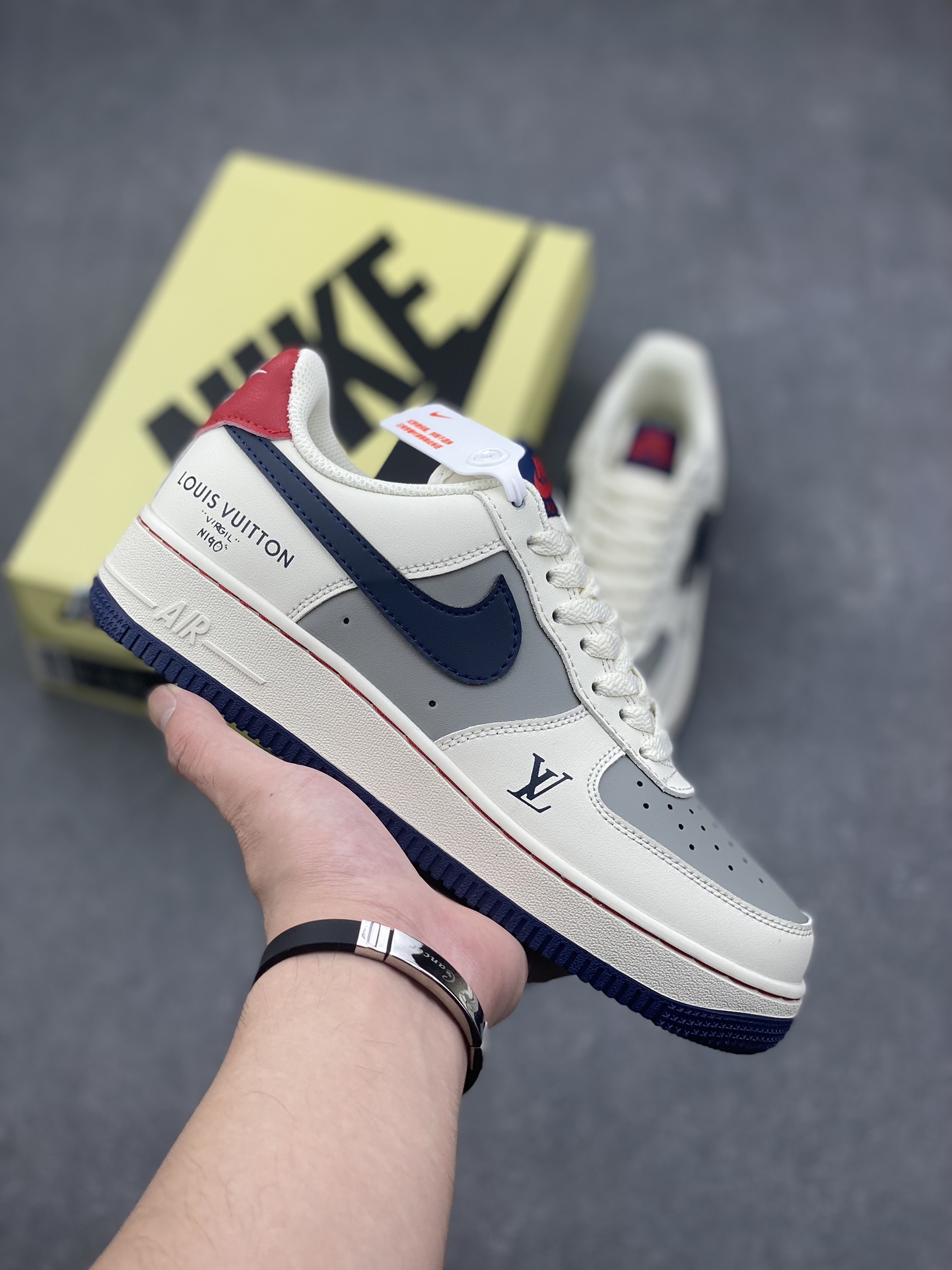 Nike X Louis Vuitton Air Force 1 Low Custom Sneakers - Limited Edition 2 i1726344228 9238 1