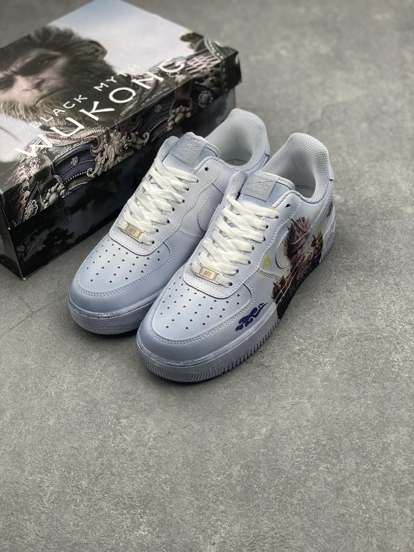 Nike Air Force 1 Low Black Mythology Wukong Sneakers CW2288-111 9 i1726345163 2832 4